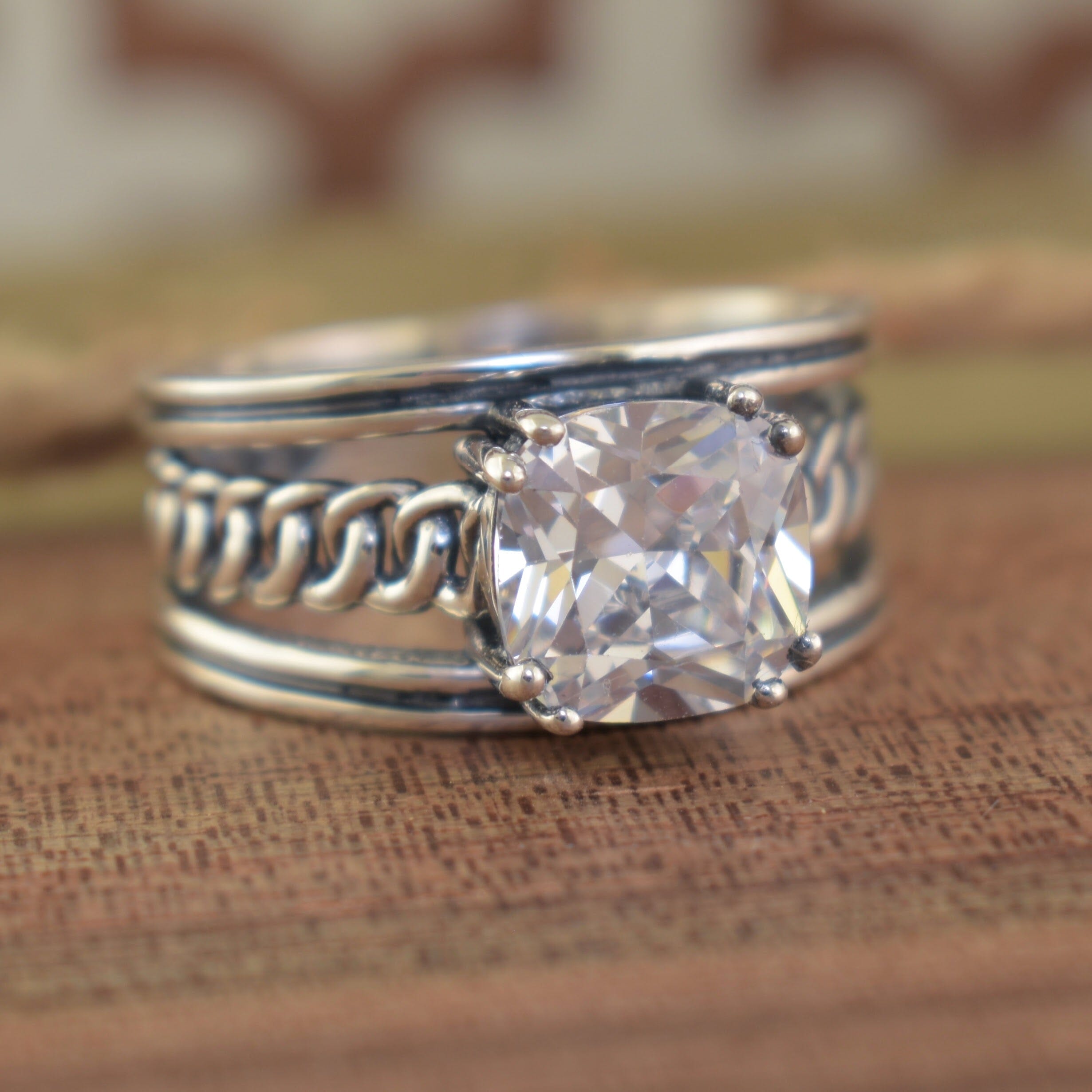 Glow Show ring .925 silver