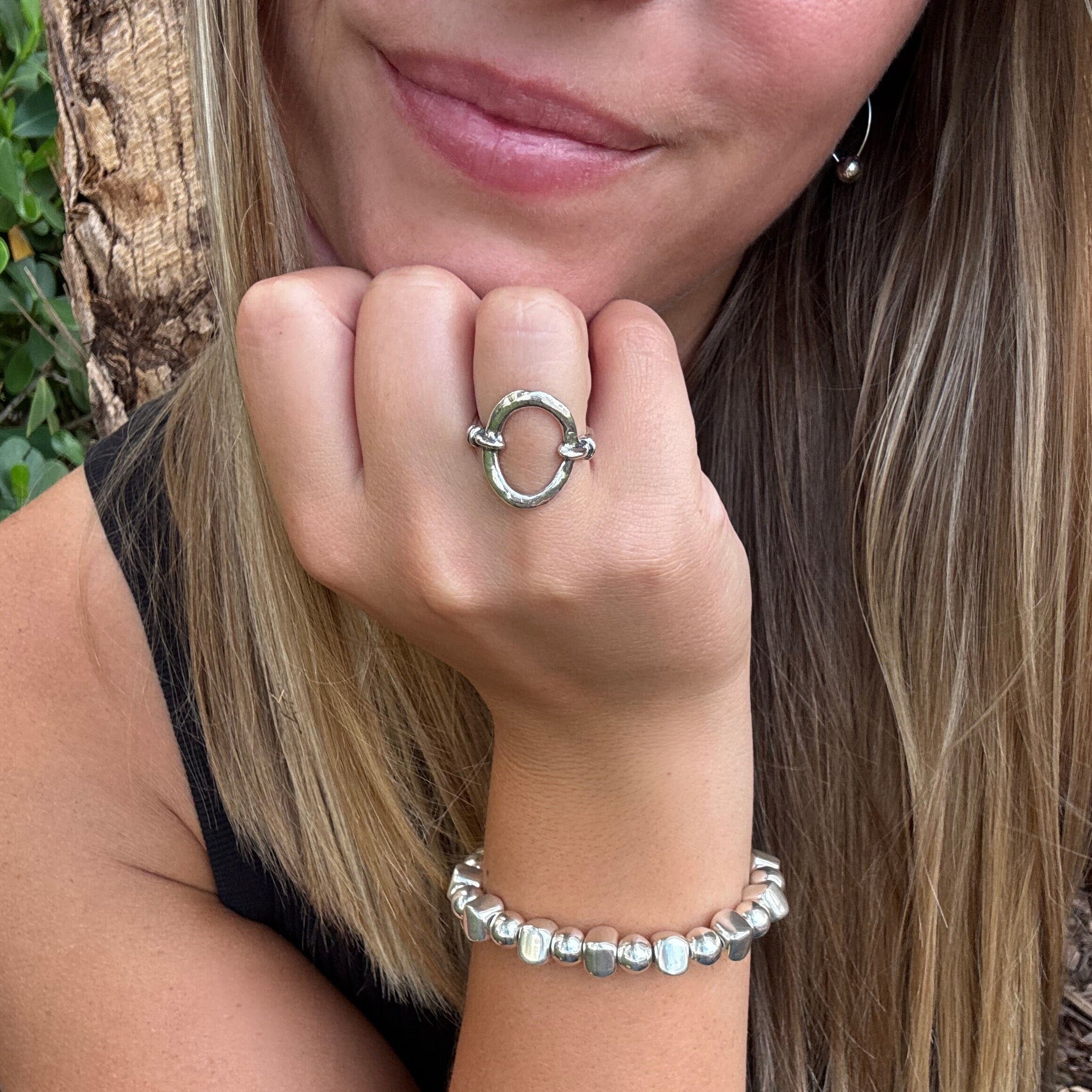 sterling silver ring handcrafted