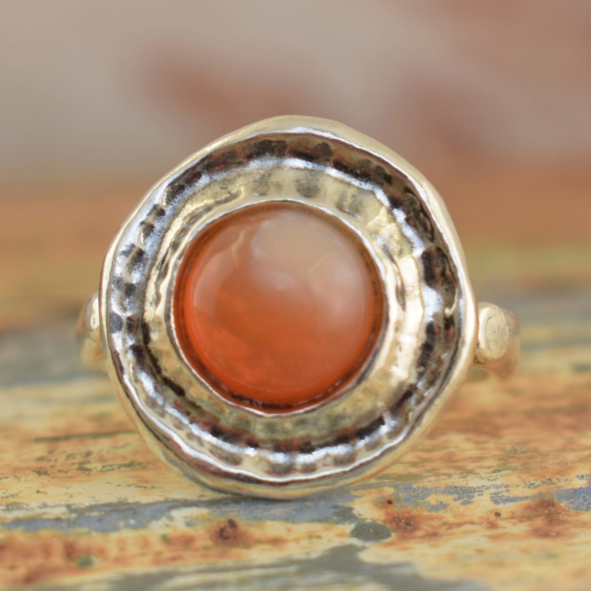 Sterling silver handcrafted ring