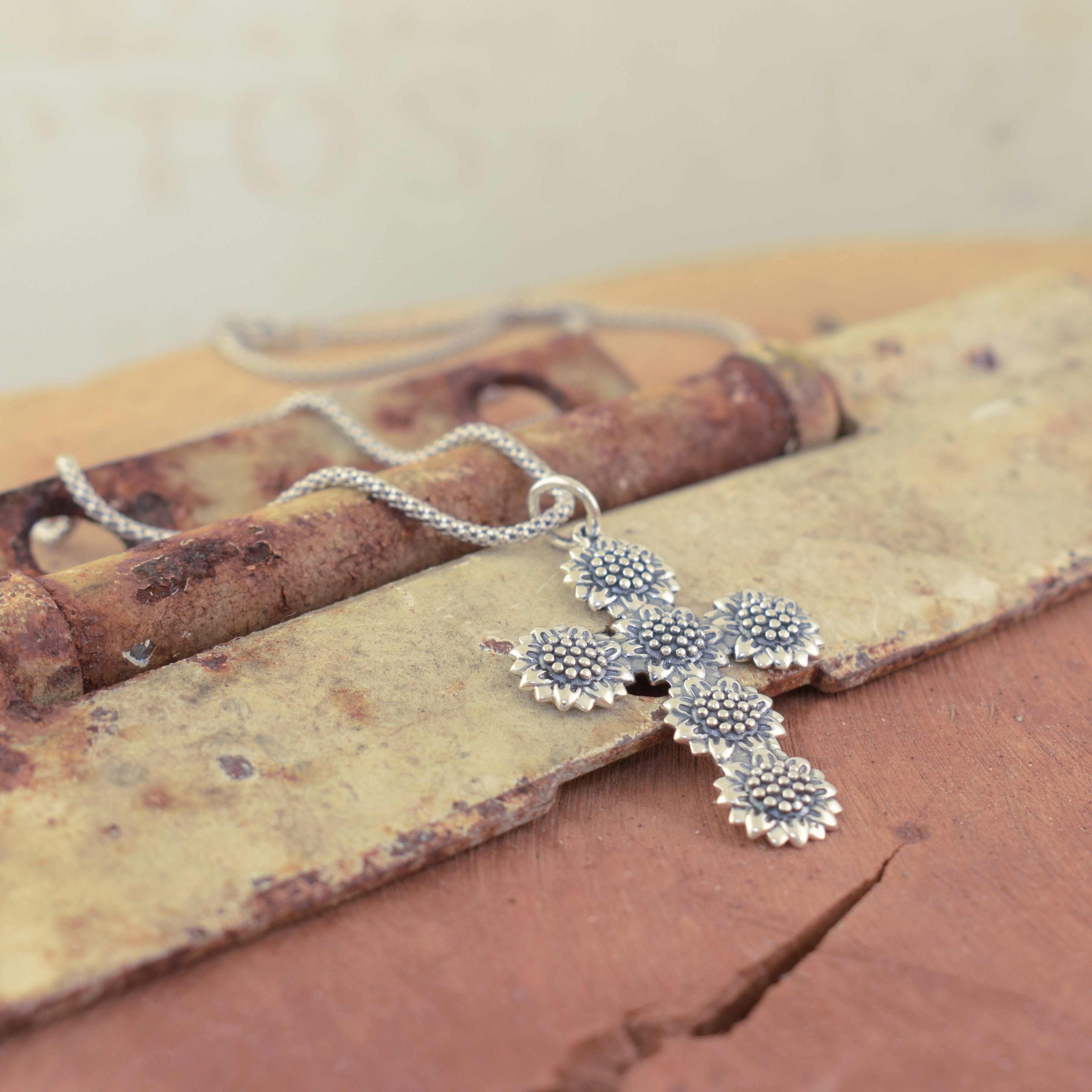 sonflower necklace