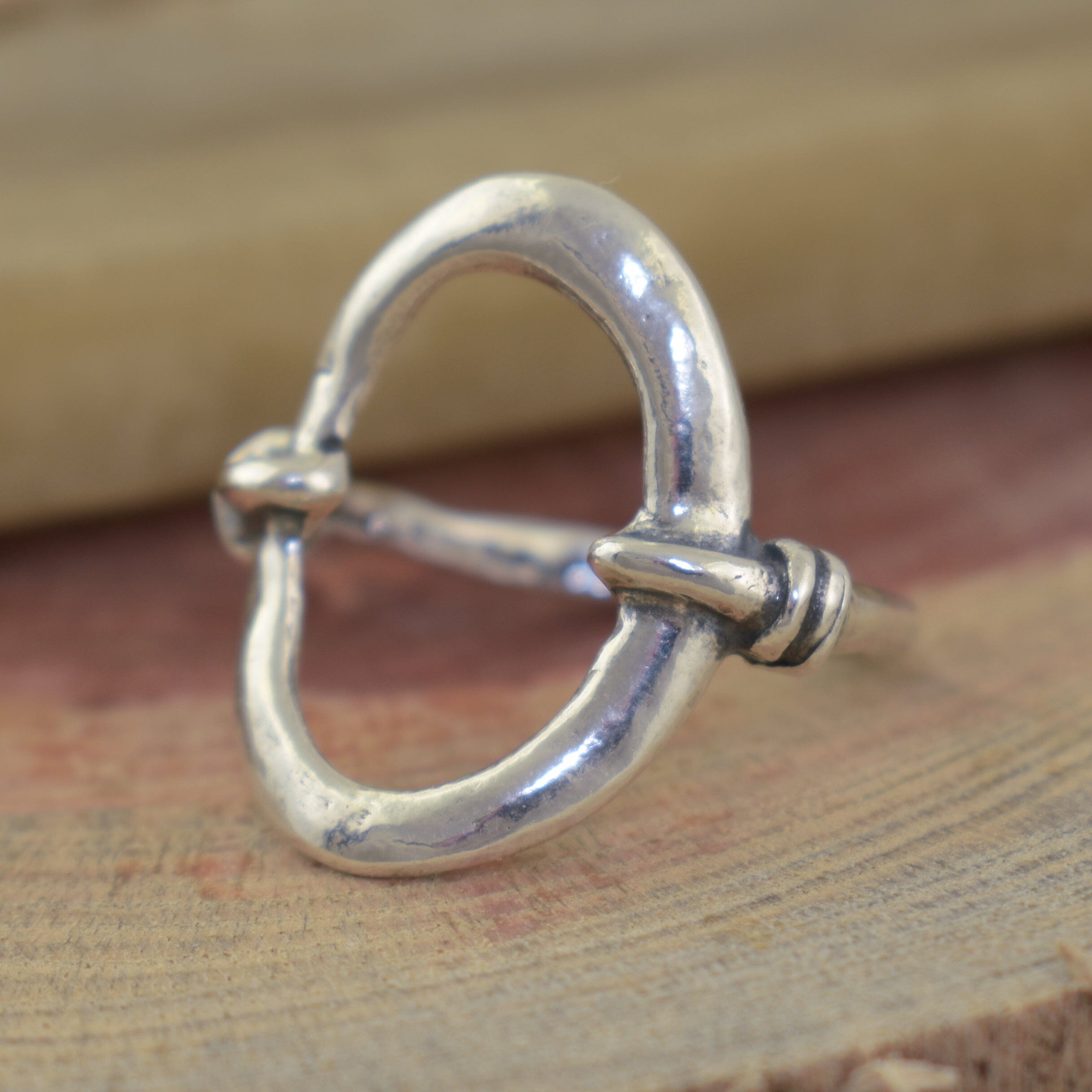 Designer-inspired sterling silver ring