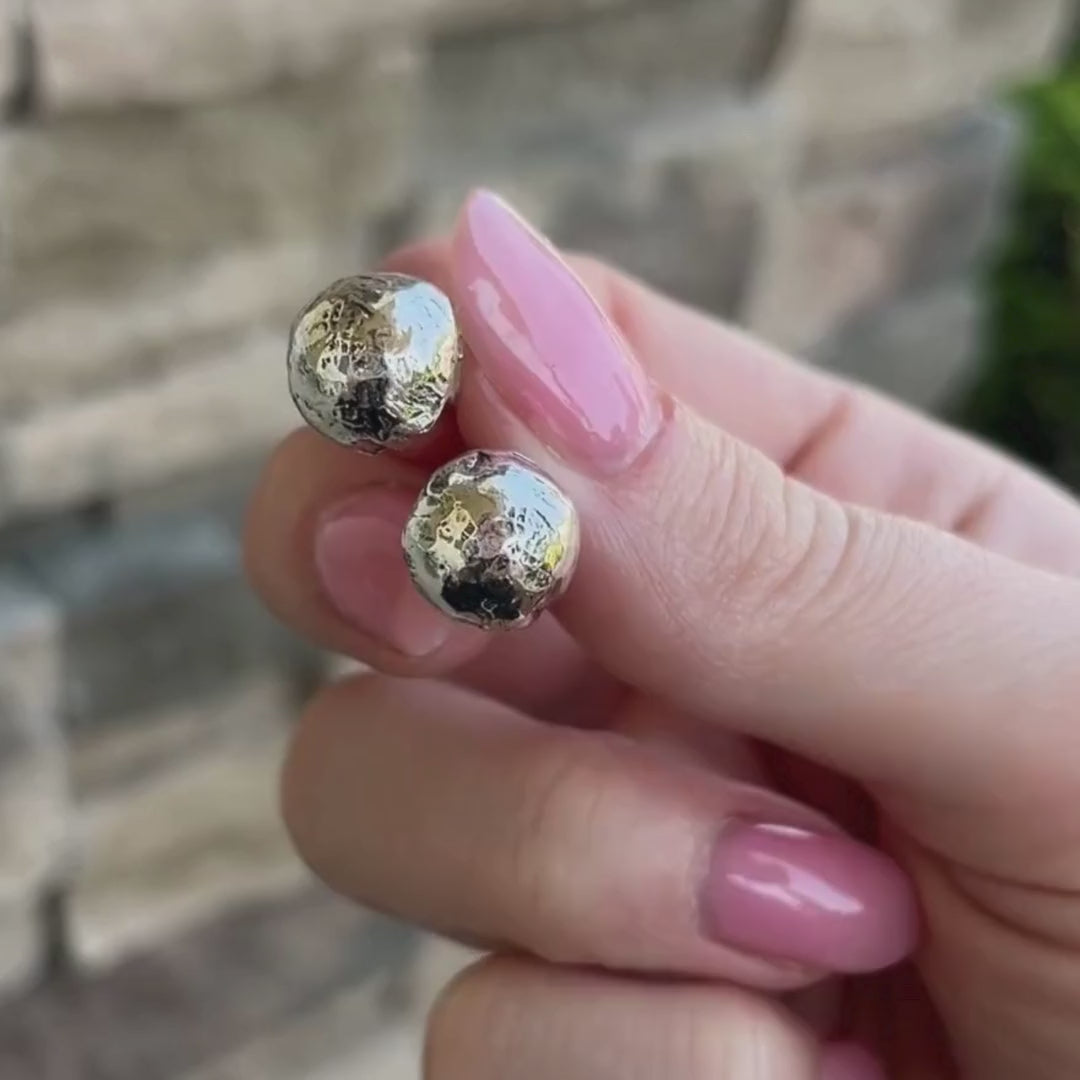 Silver Dunes Earrings