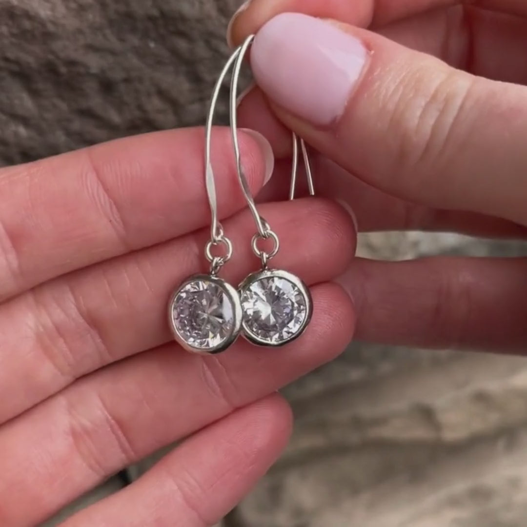 Shine Like Silver Earrings