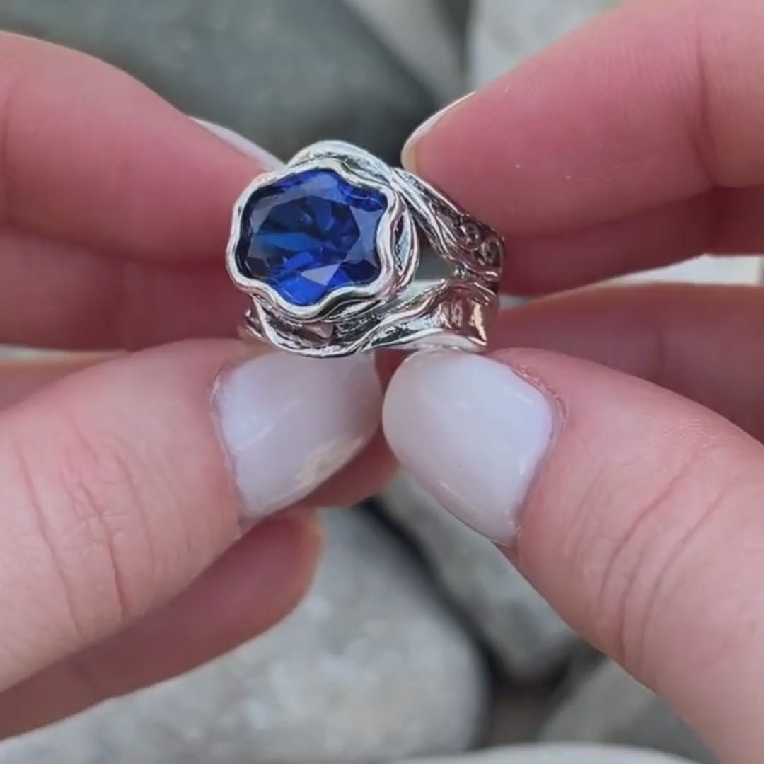 Mali-blue Ring