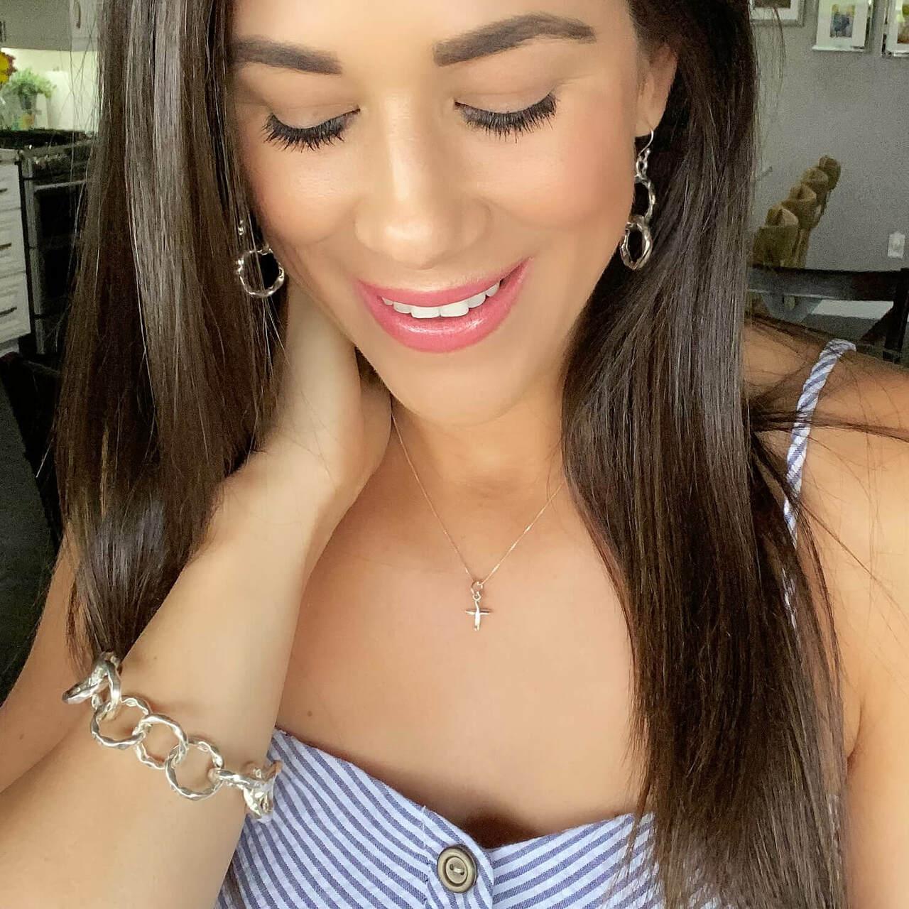 Believer Necklace paired with Today's Girl Earrings and matching Today's Girl Bracelet