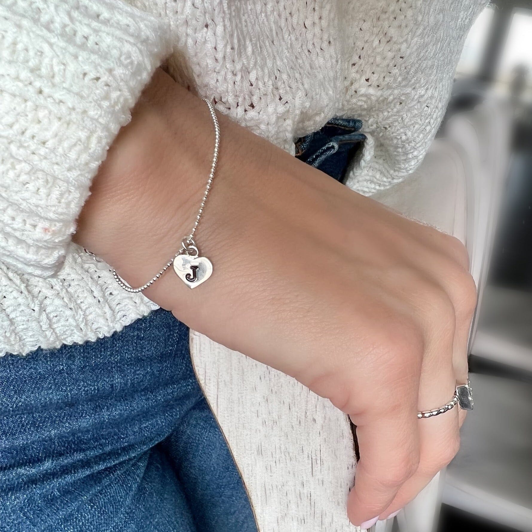 dainty jewelry paired together - Sweet Thing Bracelet & Emerald Cut Ring