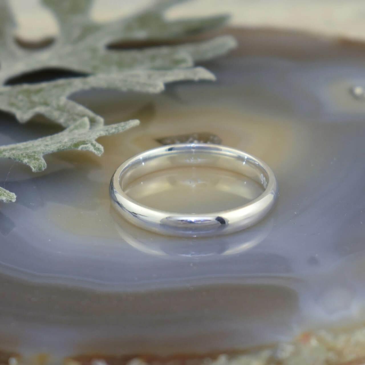 plain .925 sterling silver ring