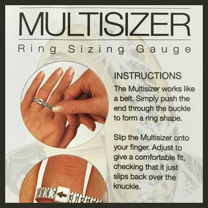 Ring Sizer - Ring Sizing Gauge