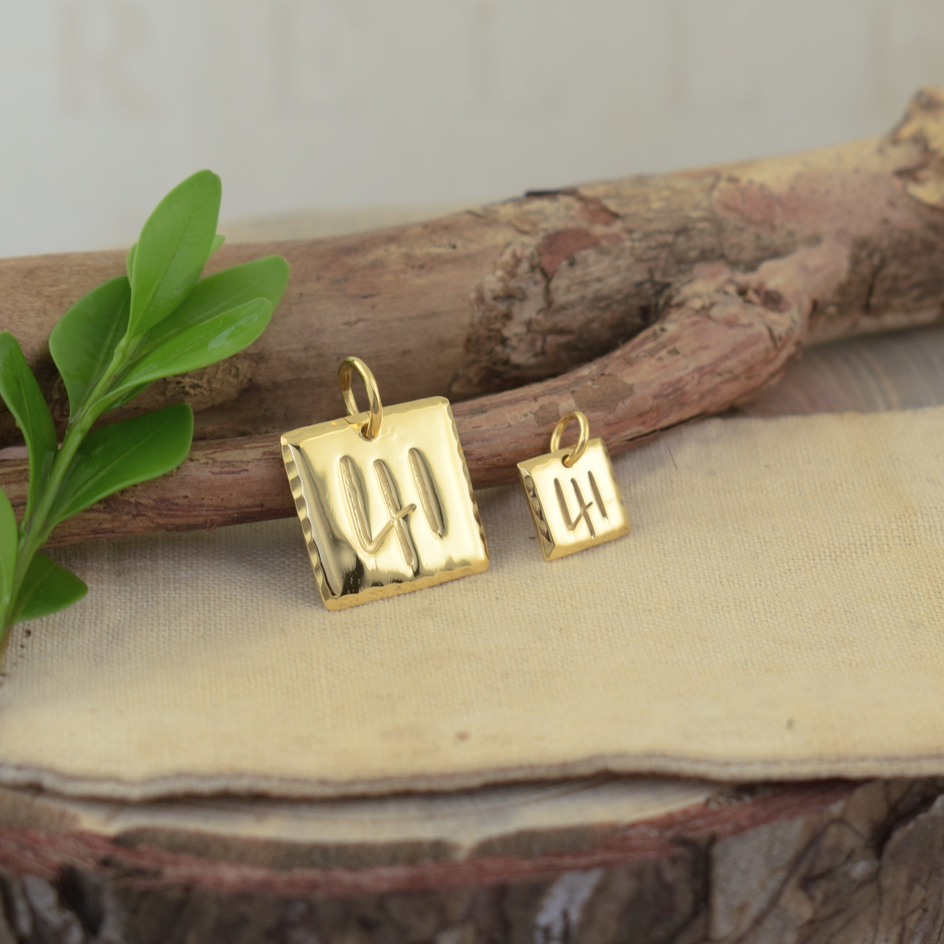 Your 41 is coming gold inspiational necklace