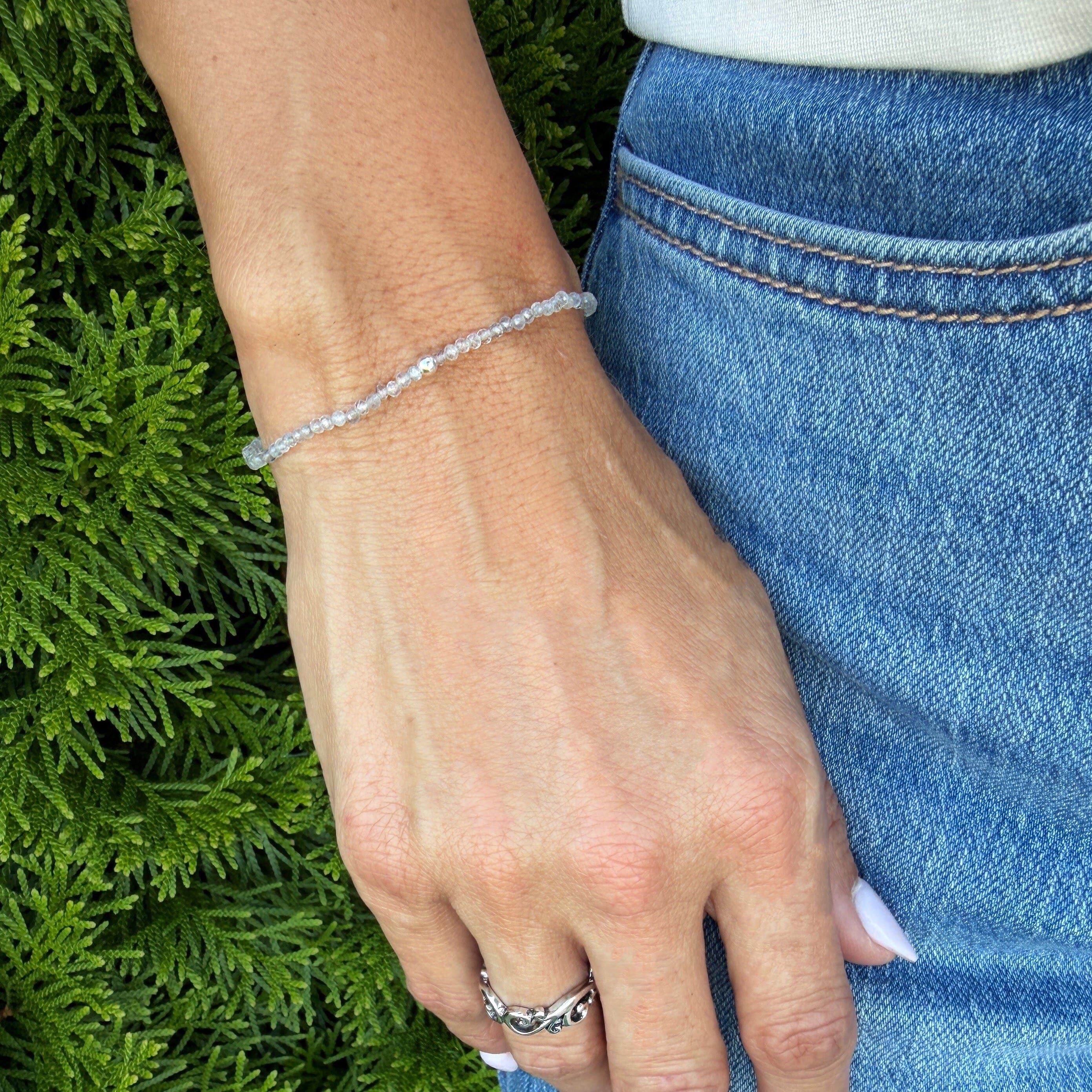 laradorite stretch bracelet