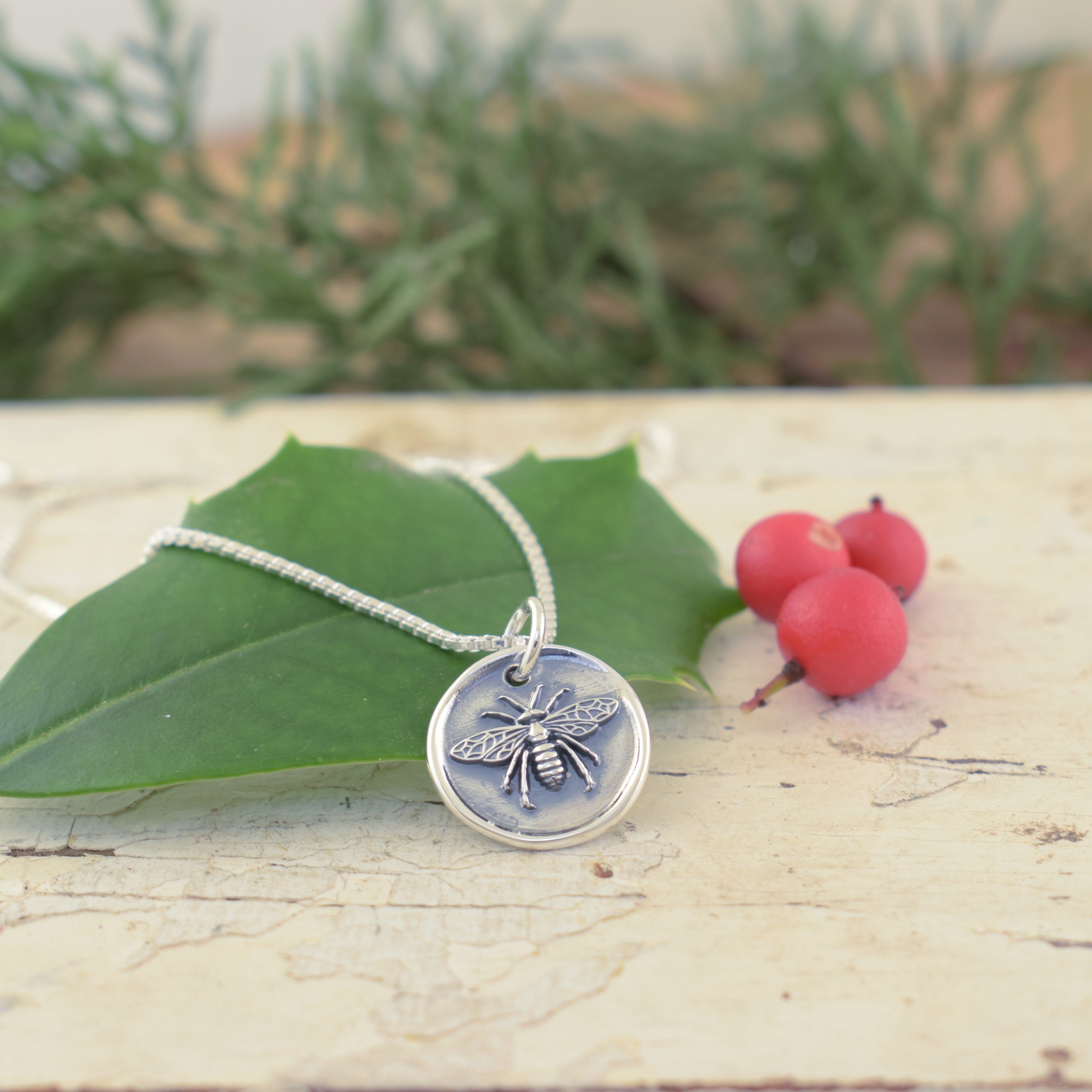 sterling silver high polished oxidized necklace