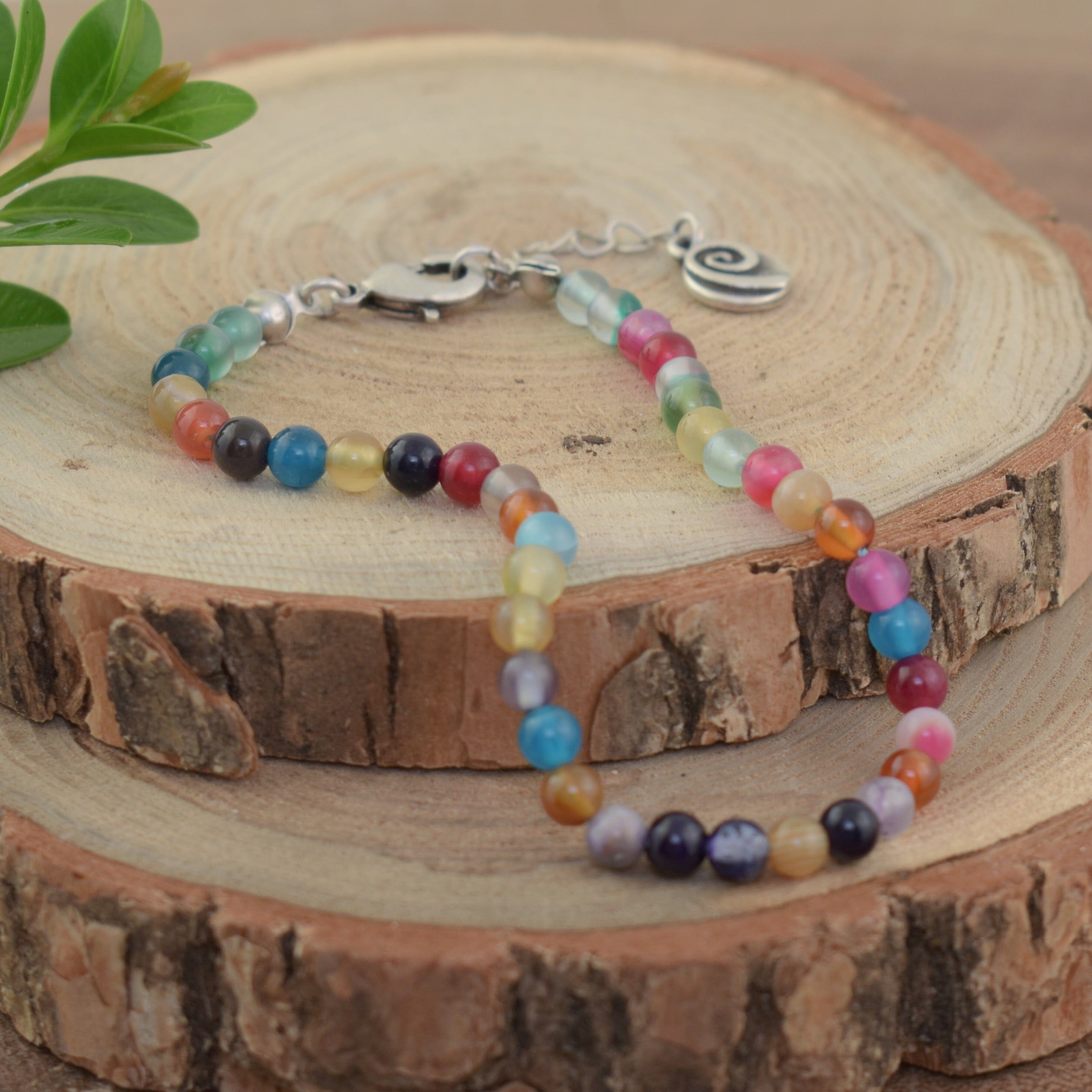 Vibrant gemstone bracelet