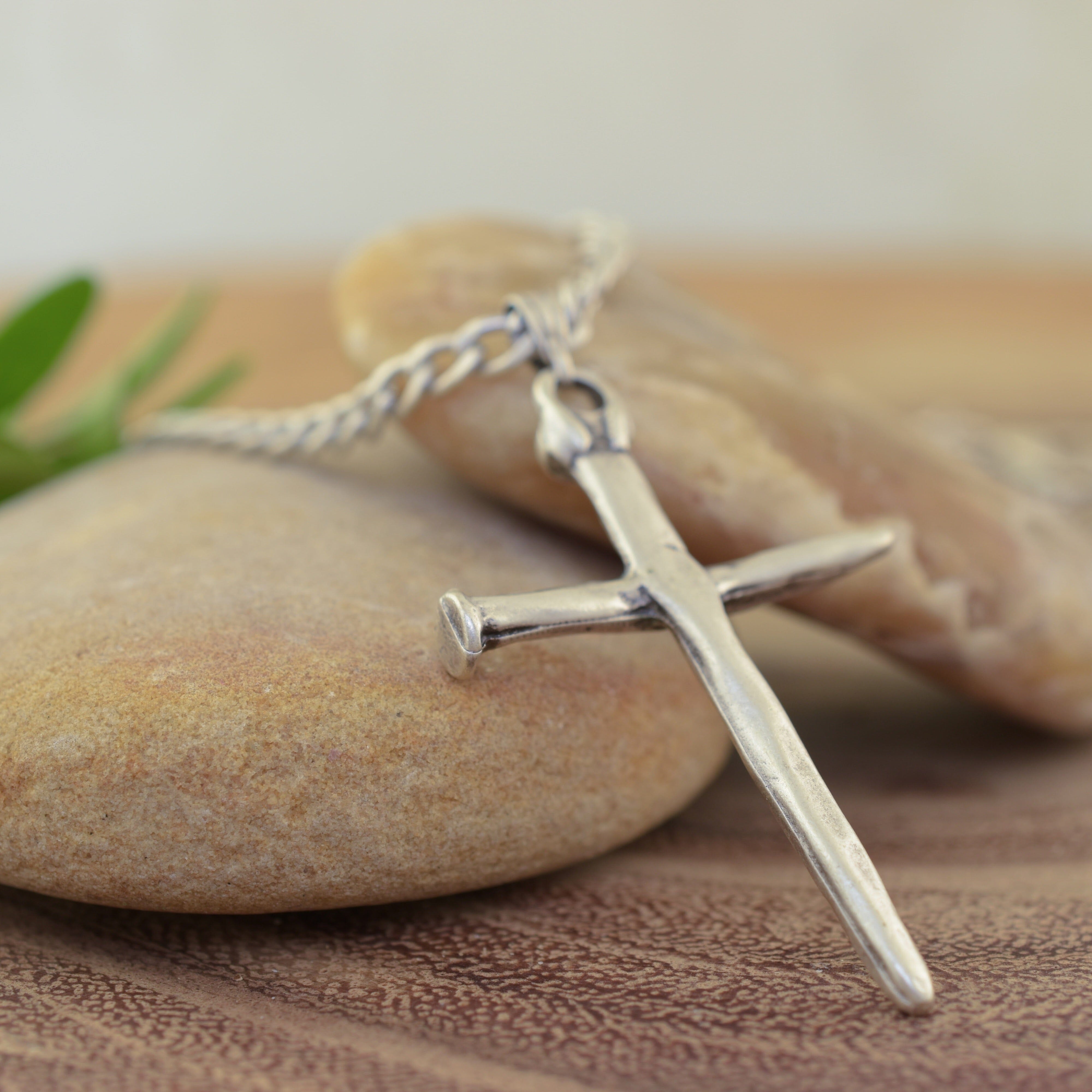 Zamak nail designed cross