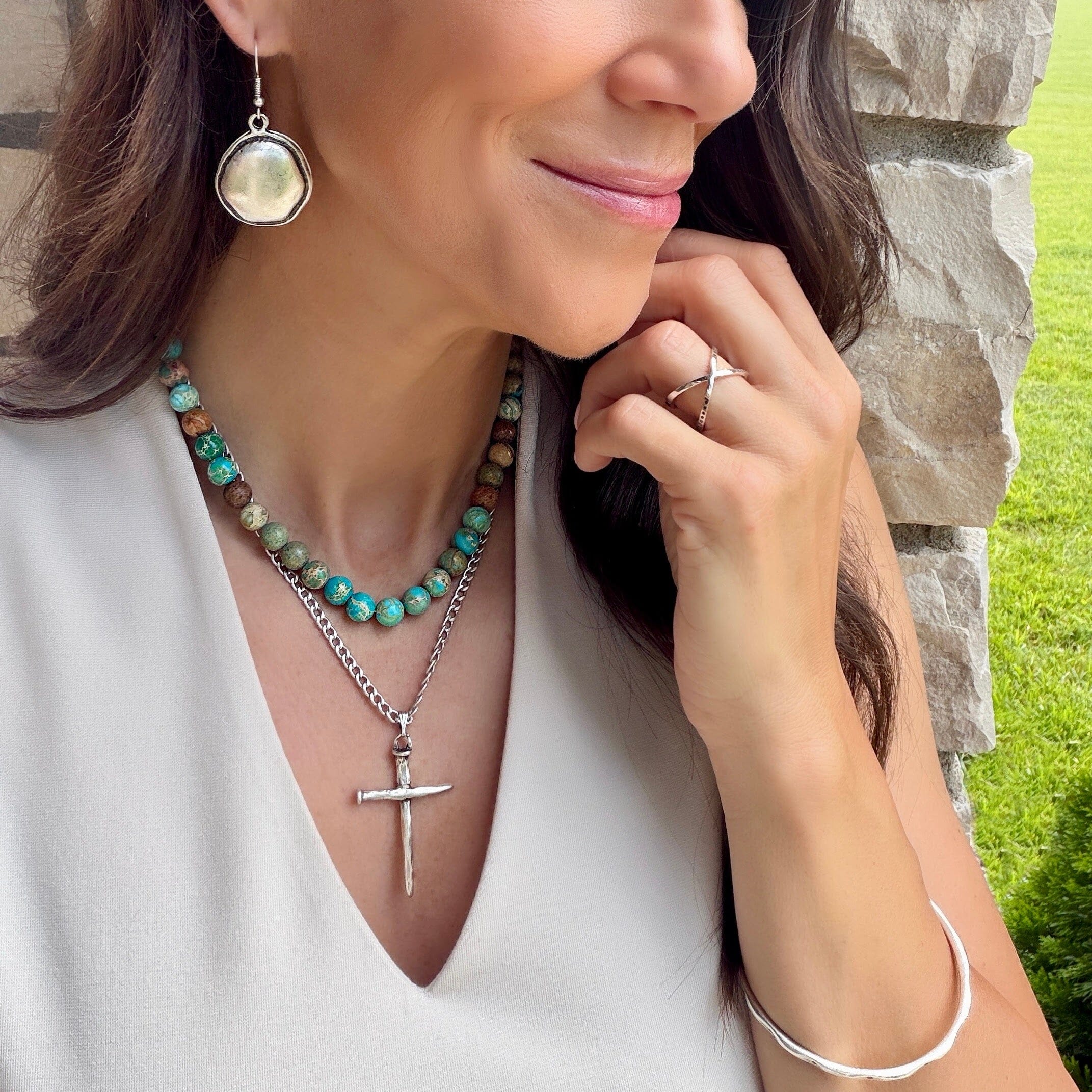 Carpenter's Cross Necklace