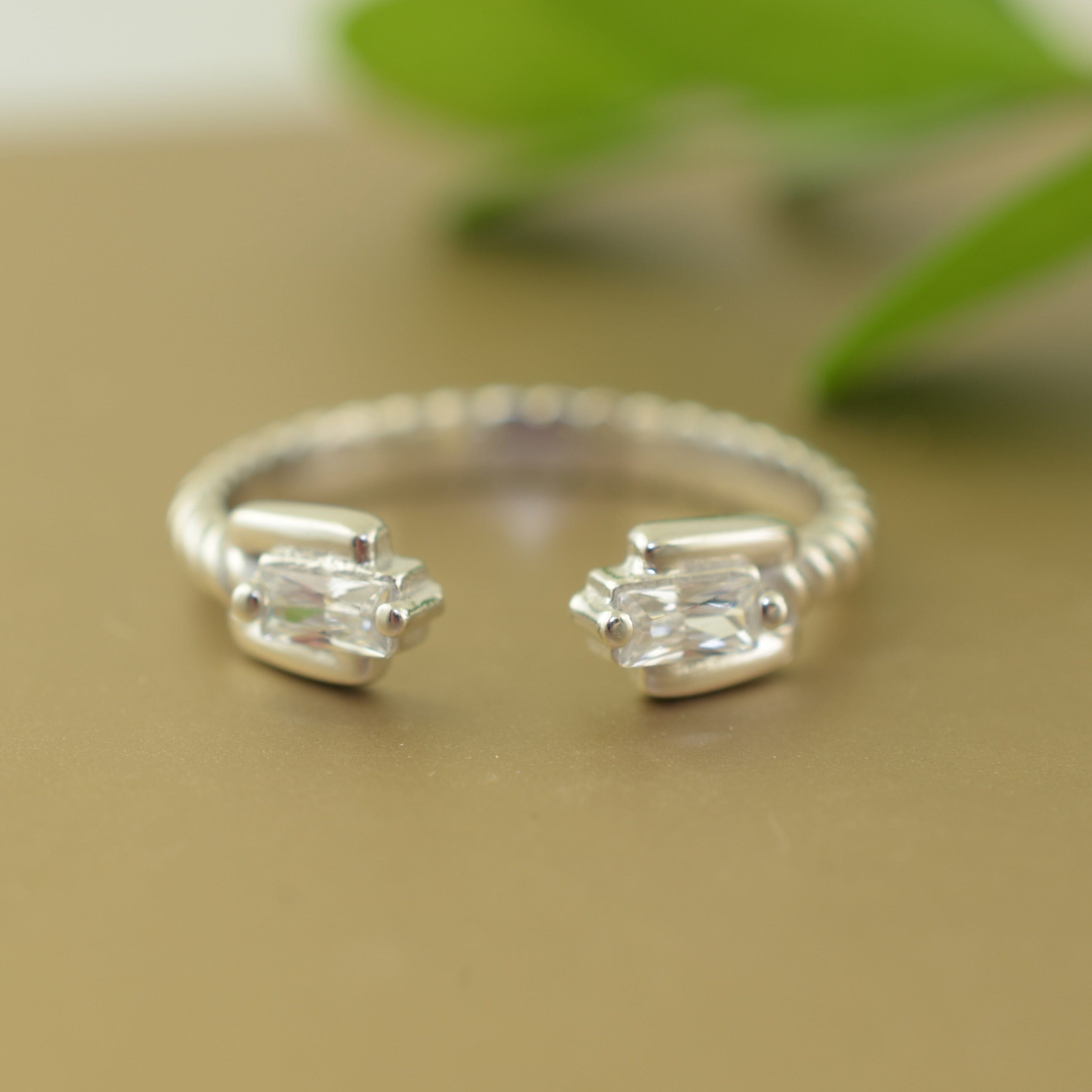 sterling silver adjustable ring