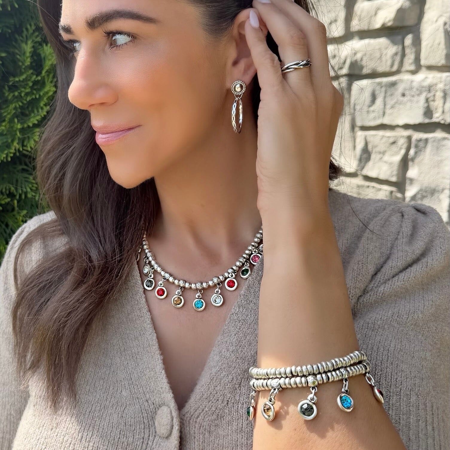 matching Color Me Happy Necklace and Bracelet
