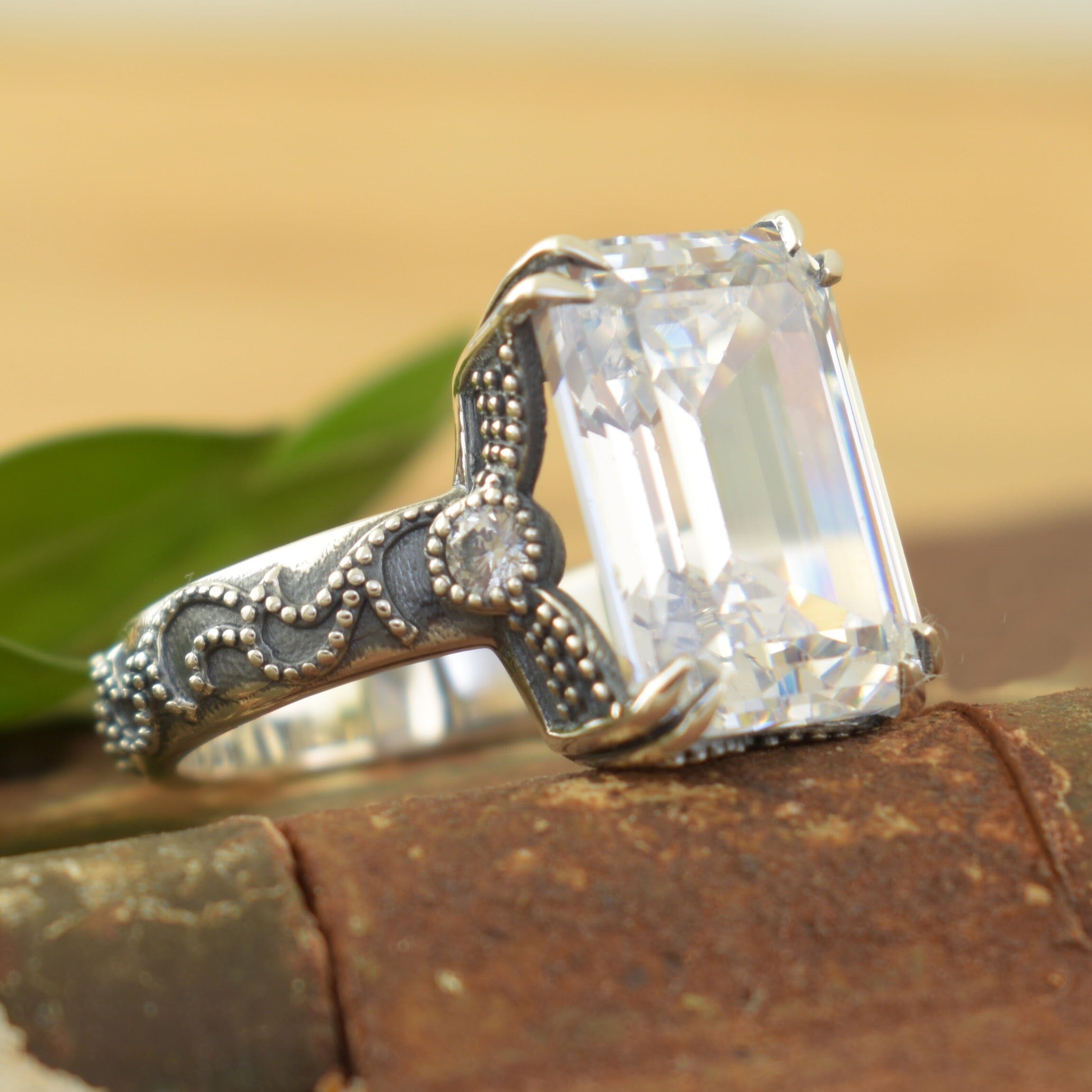 sterling silver handcrafted ring