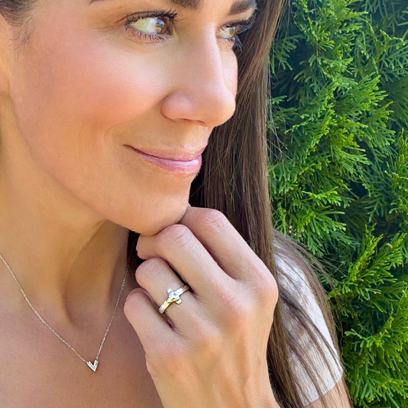 sterling silver heart jewelry