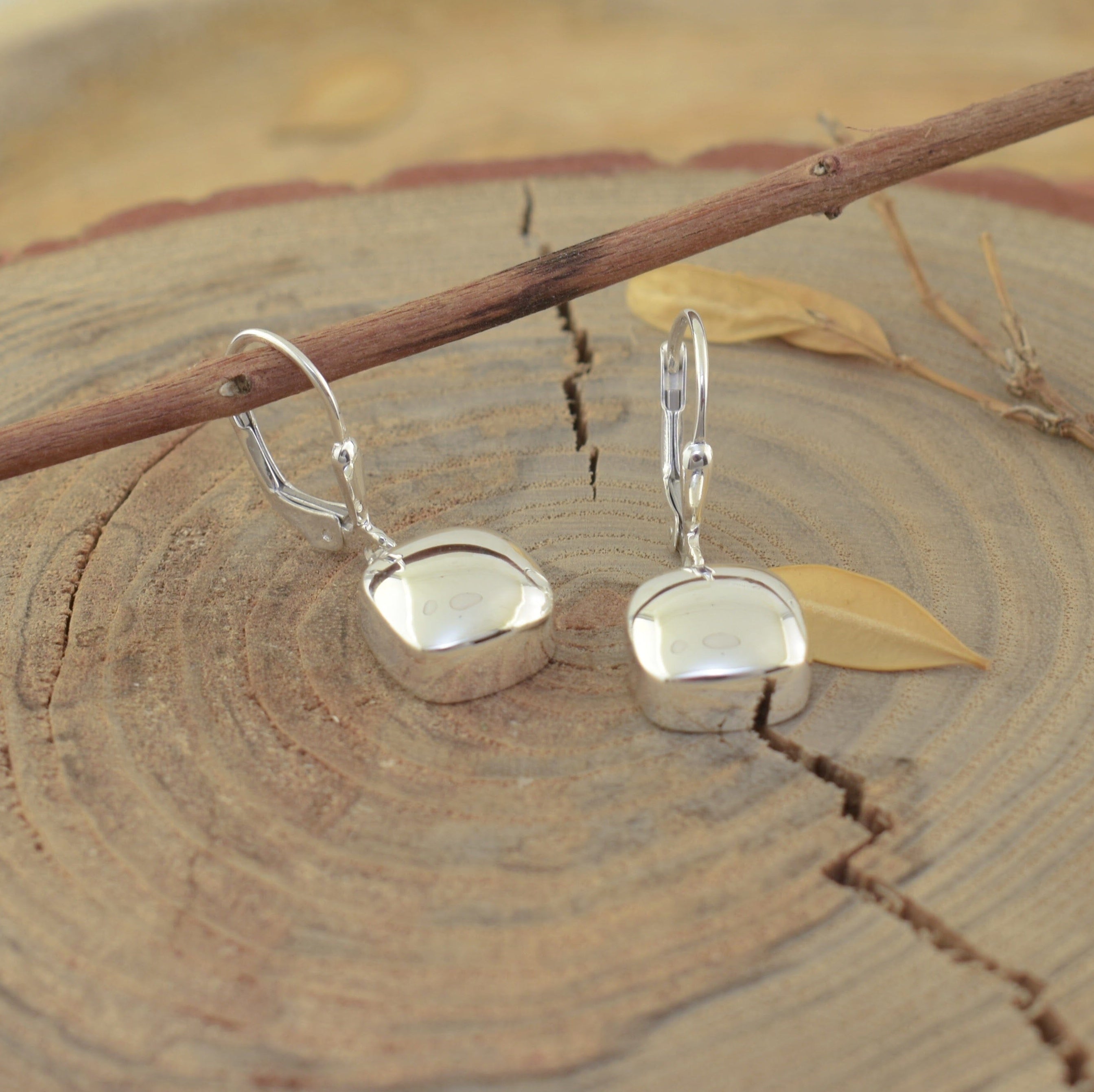 handcrafted sterling silver earrings