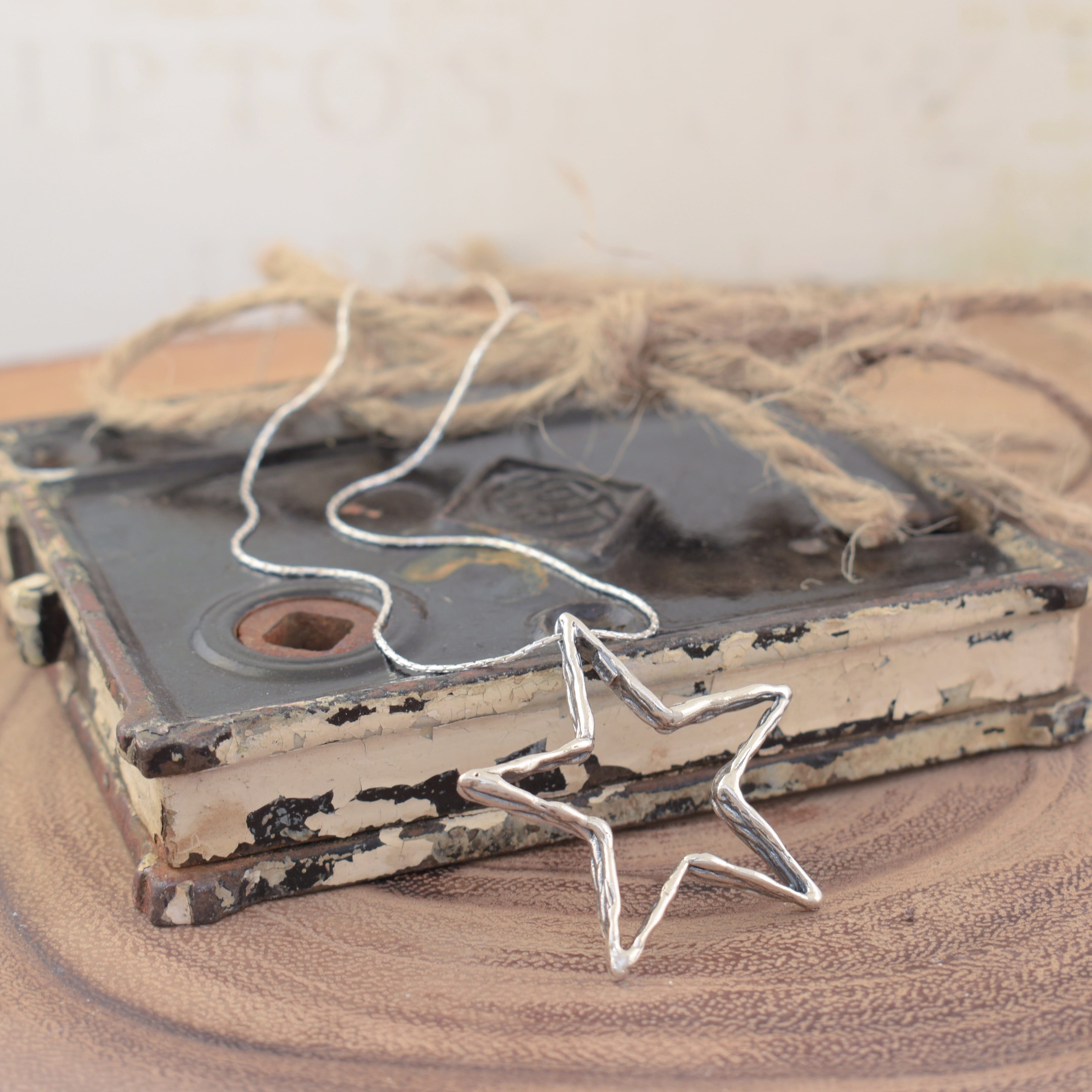 sterling silver hand crafted necklace