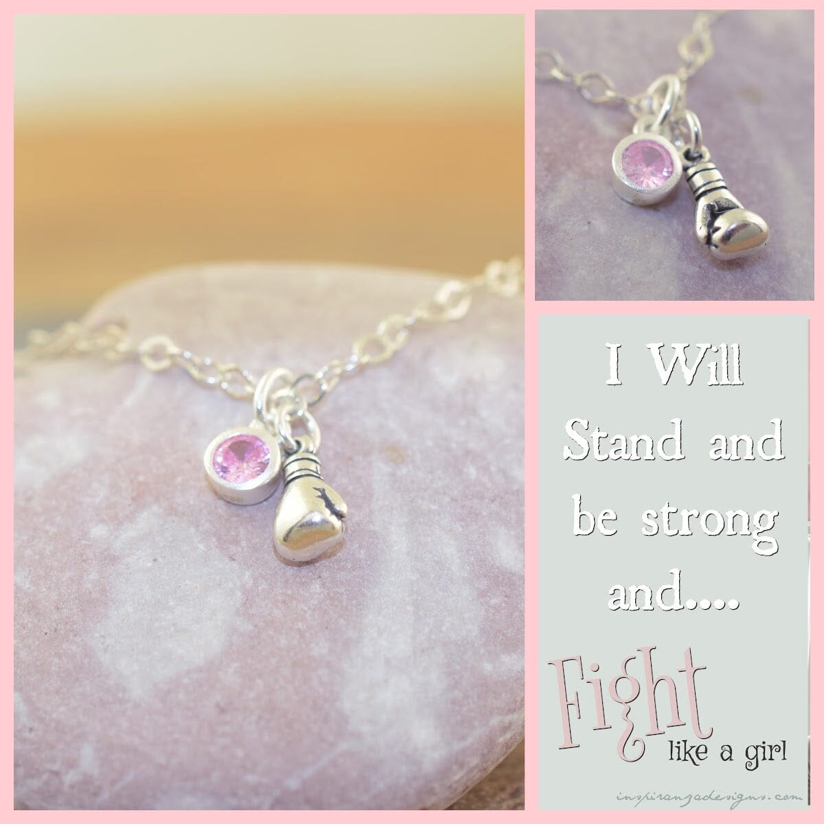 Fight Like a Girl Bracelet
