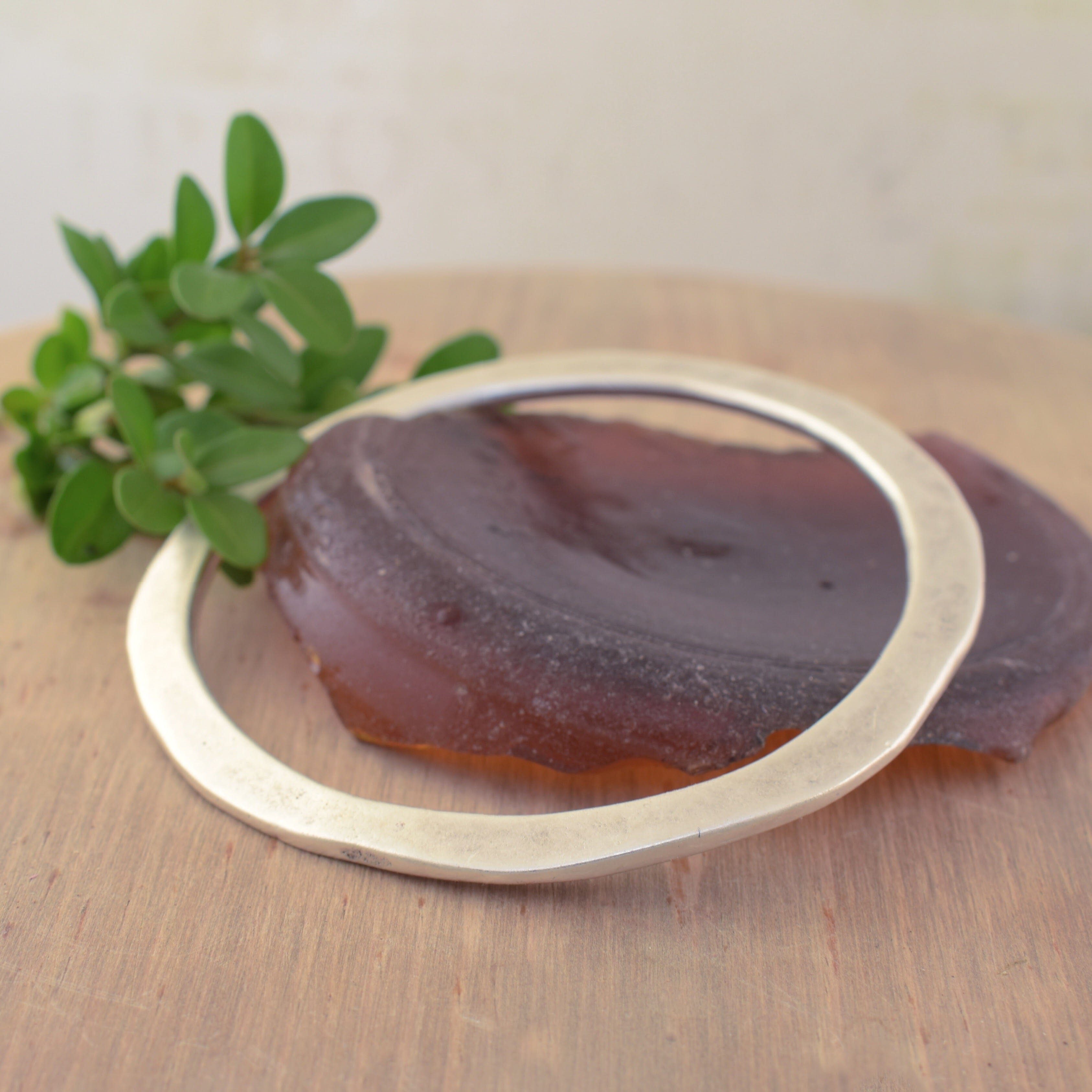 Organic shaped bangle