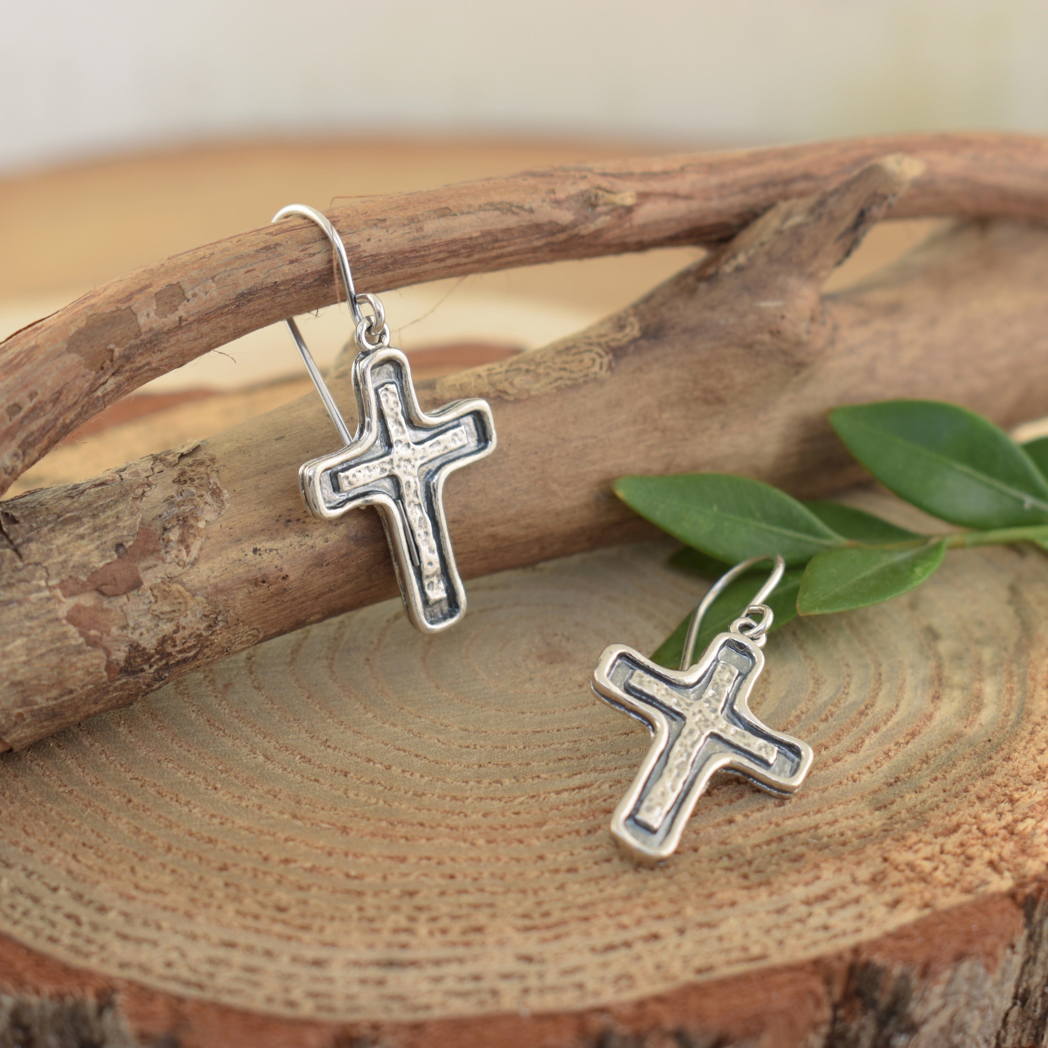 Christian earrings
