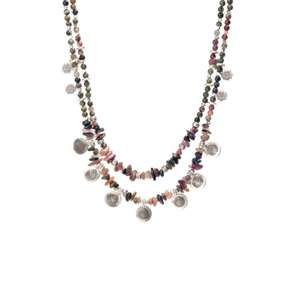 Hill Tribe Tourmaline Necklace