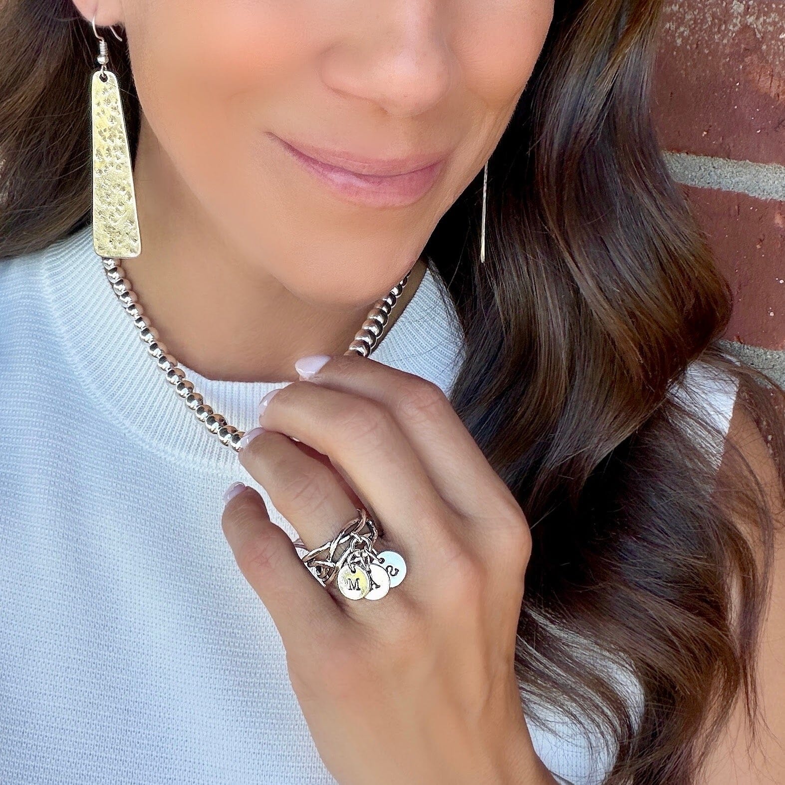 Sterling silver and zamak jewelry