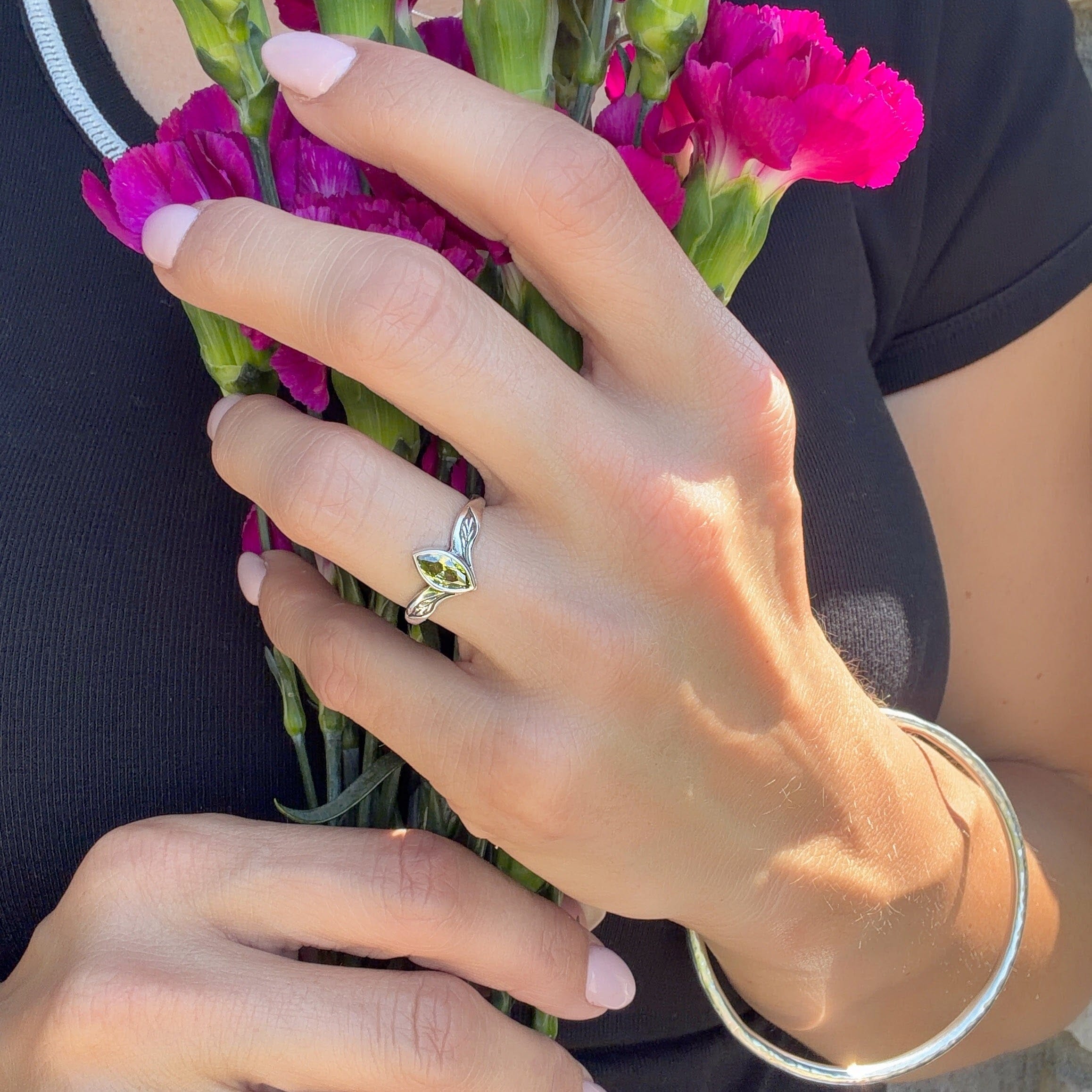 Olive You Ring paired with My Go-To Bangle