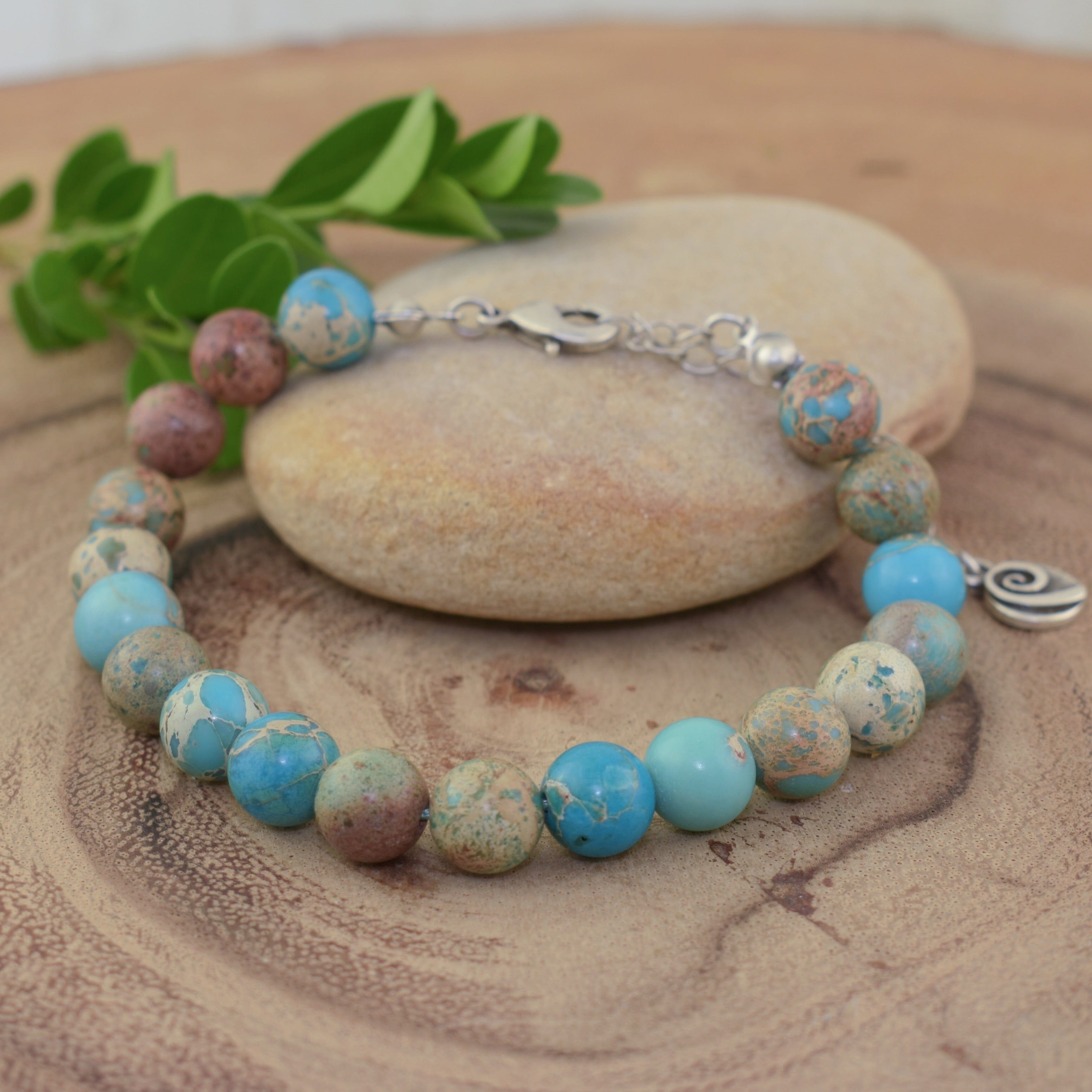 Turquoise stone bracelet
