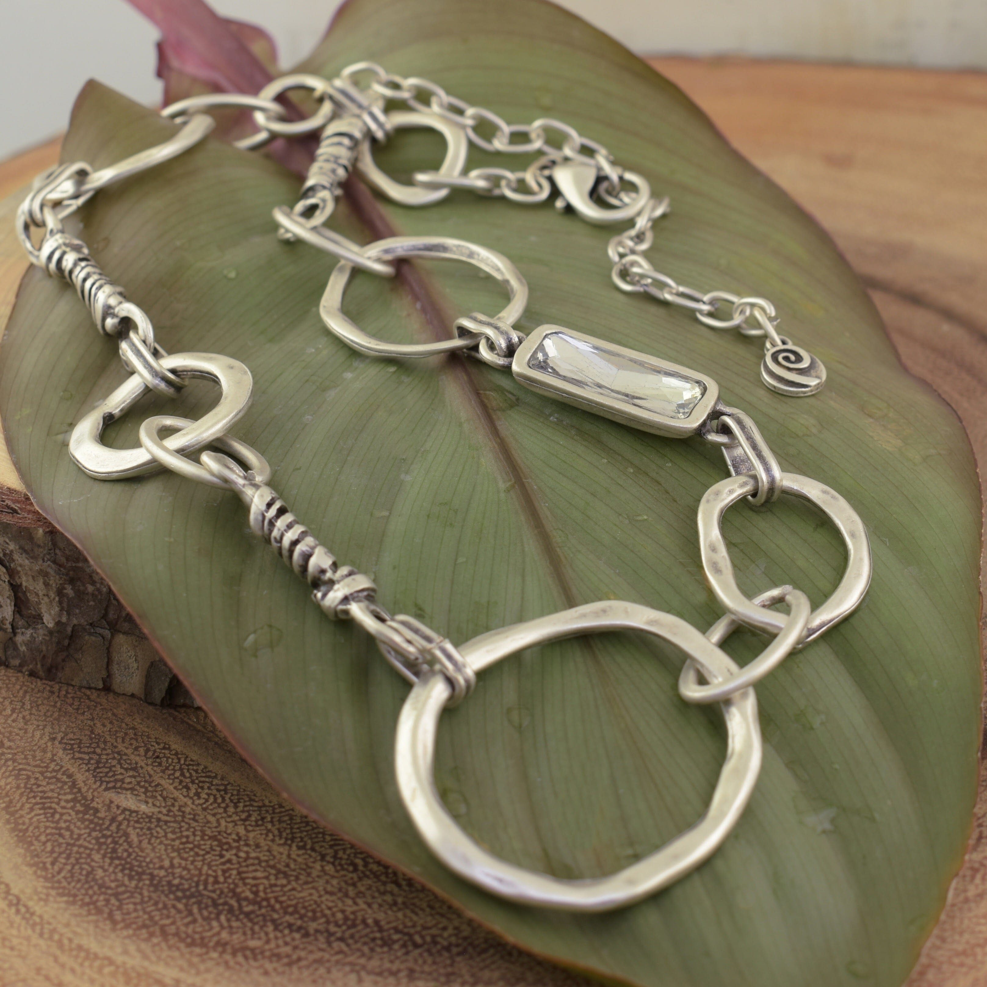 Zamak Jewelry with an organic look