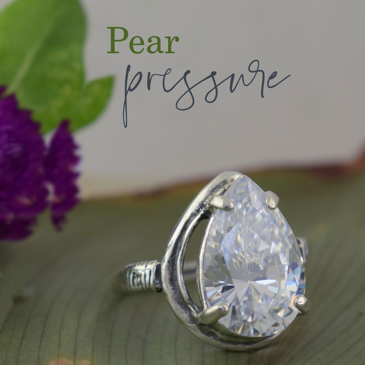 Pear Pressure Ring