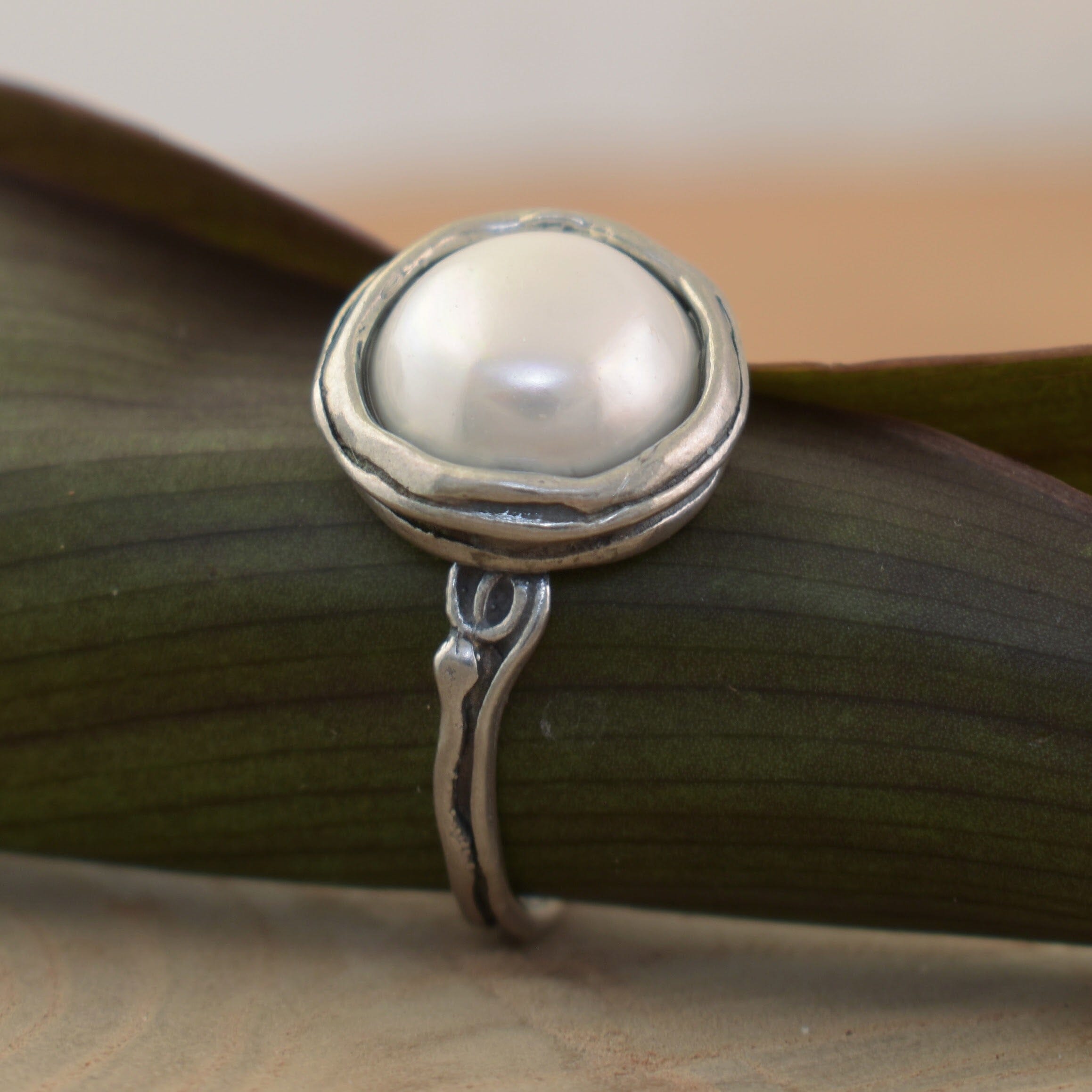 Pearl Embrace Ring