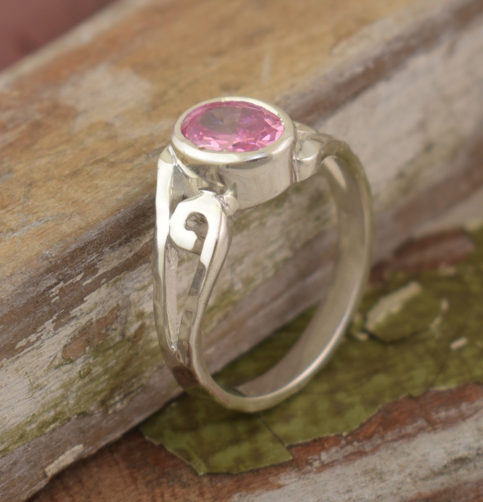 Sterling silver oval stone 