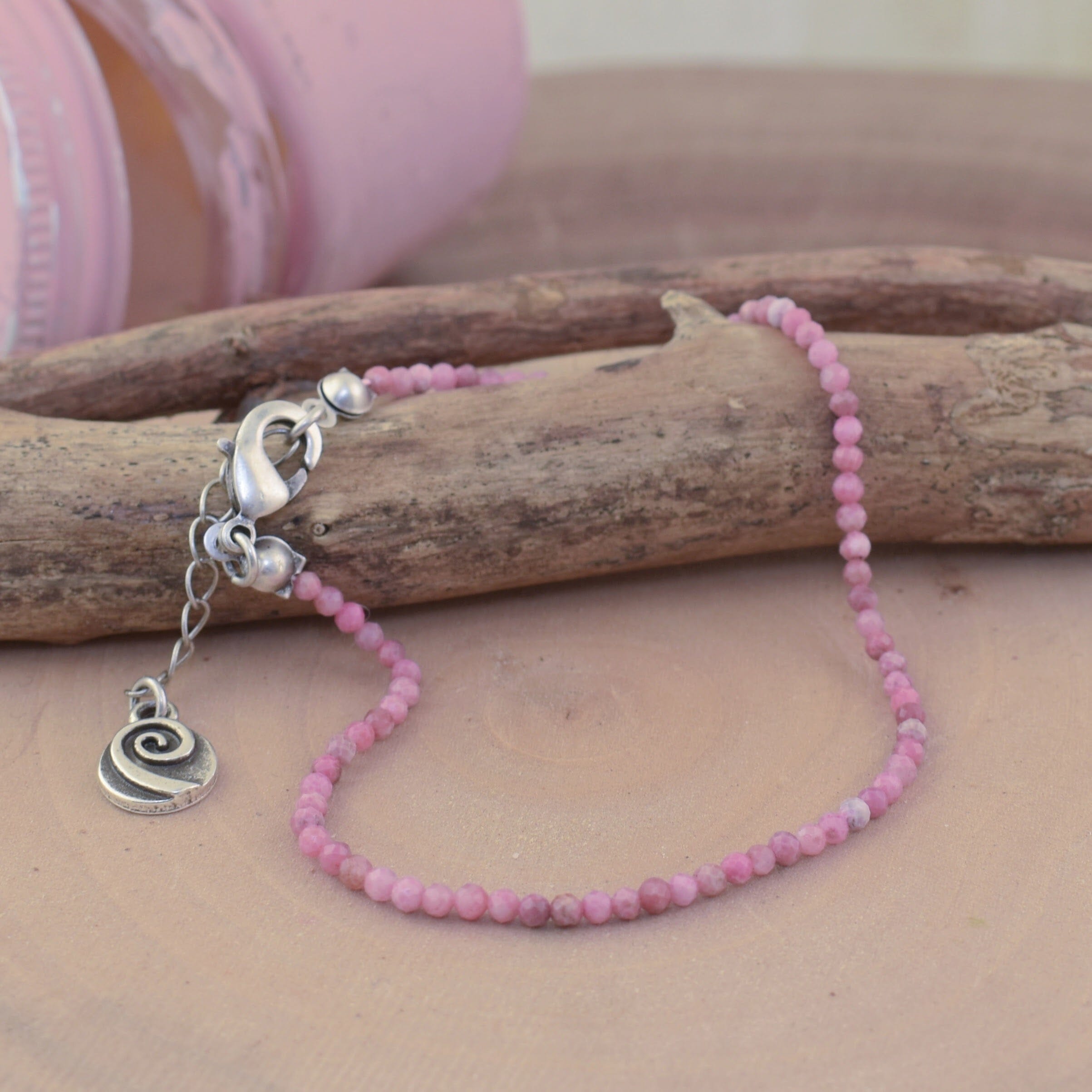 pink  layer bracelet