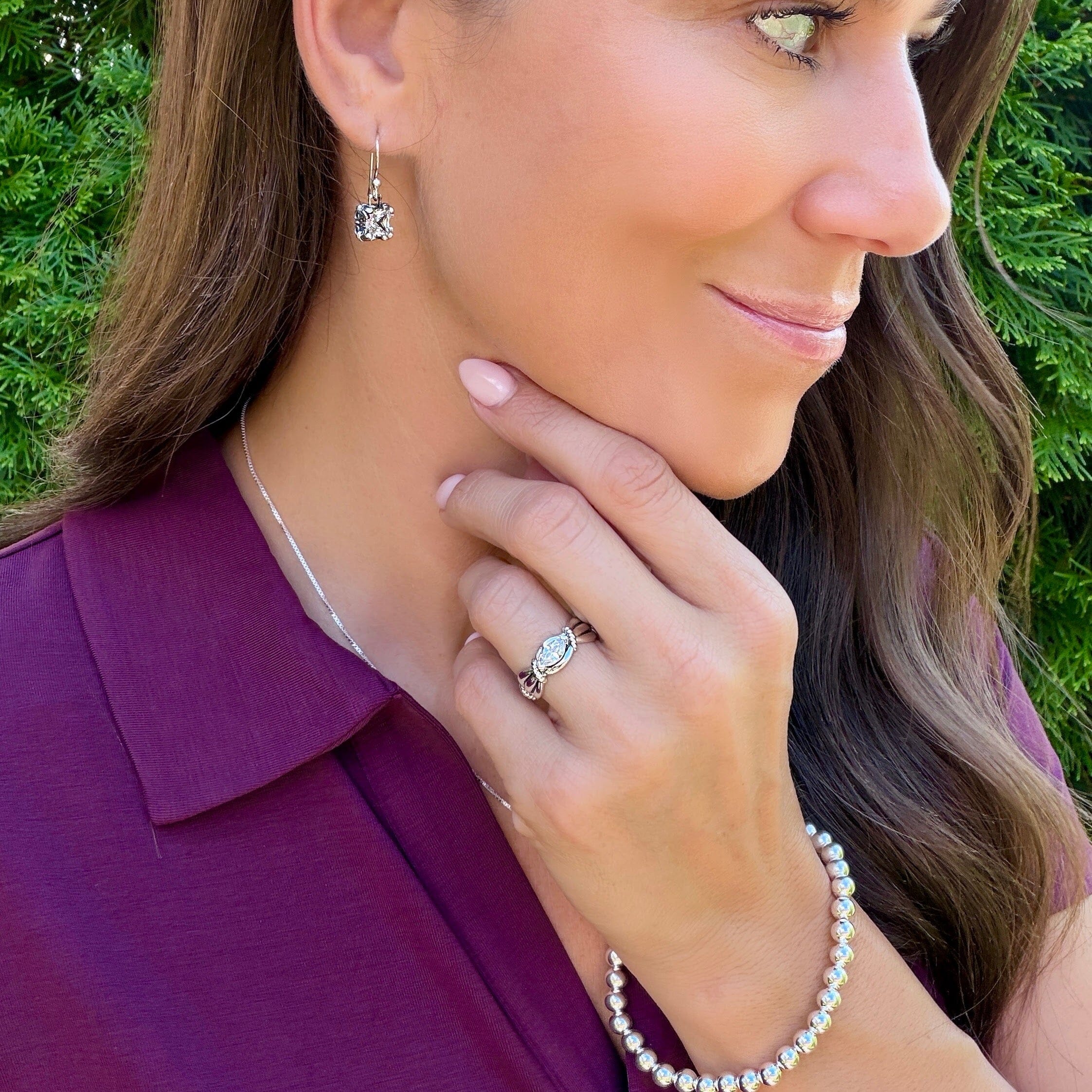 women's .925 sterling silver and cz jewelry