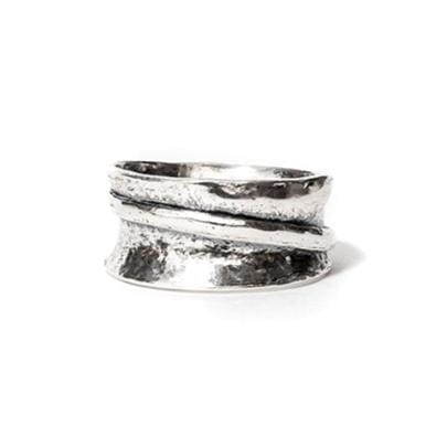 Ridged Band Ring - Size 5