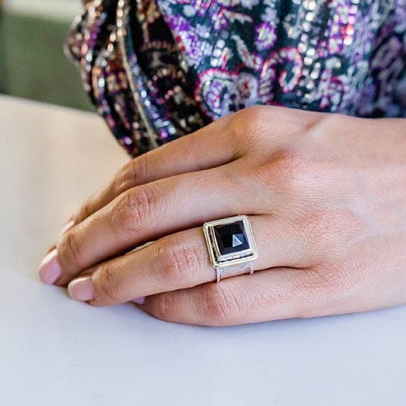 Espresso Square Ring