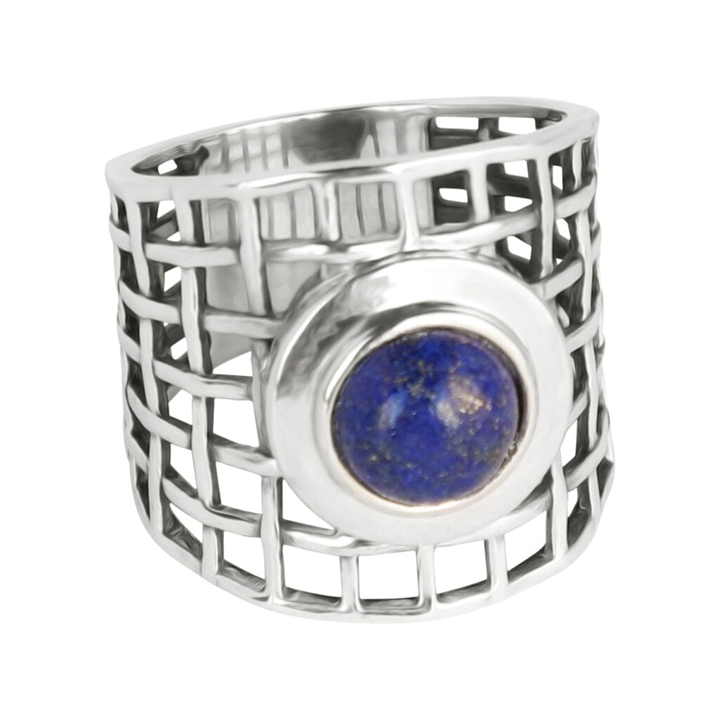 Lapis Basket Ring - Size 5