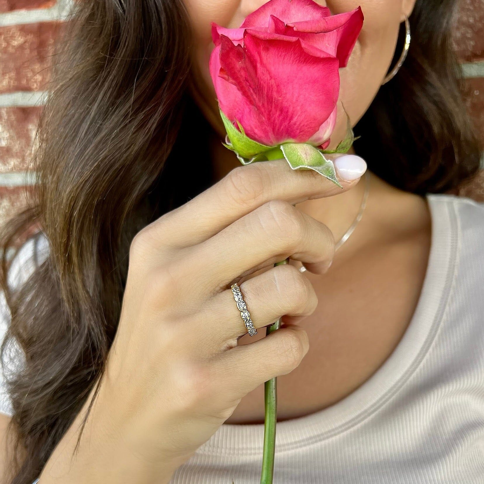 Riley Rings gold plated ring