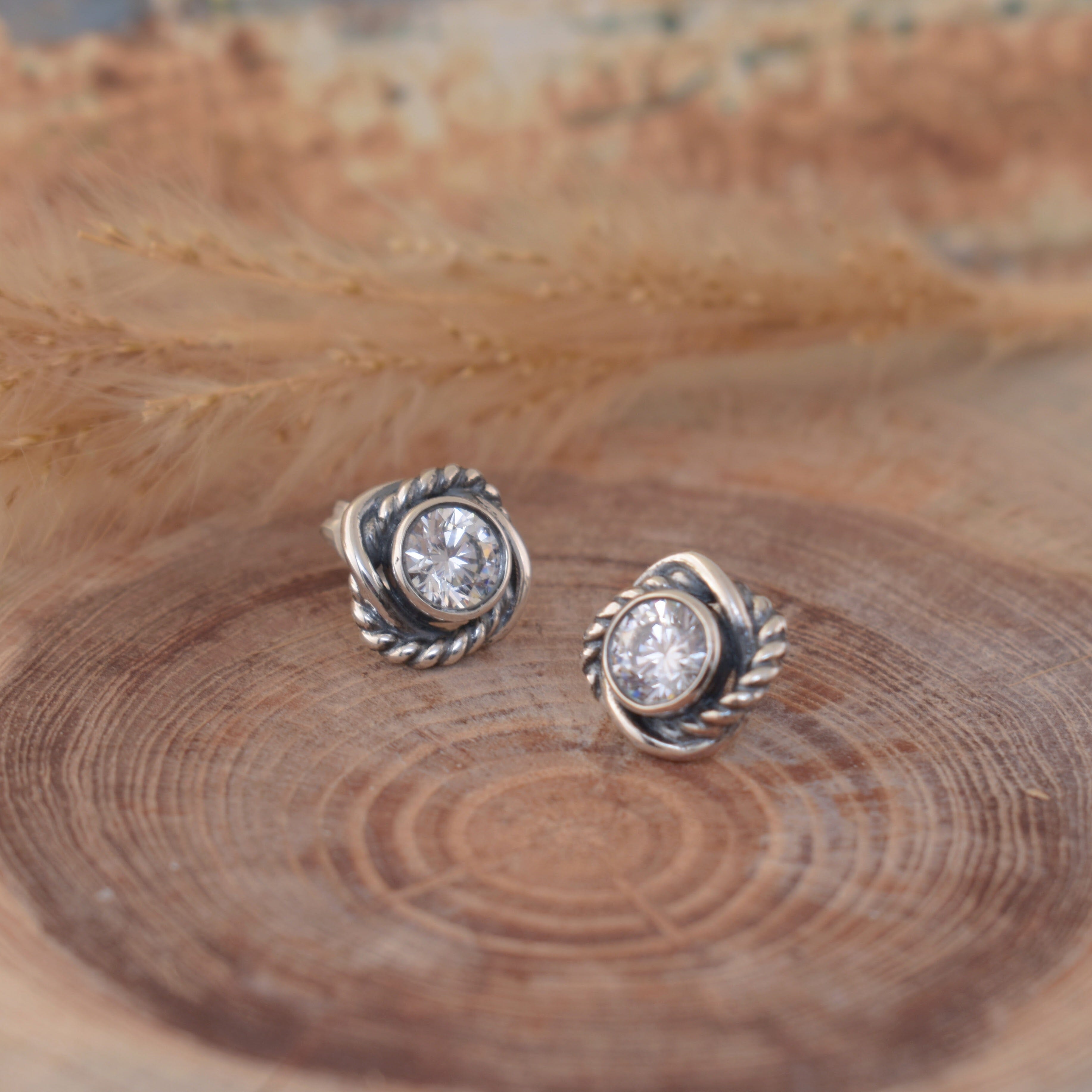 sterling silver design earrings