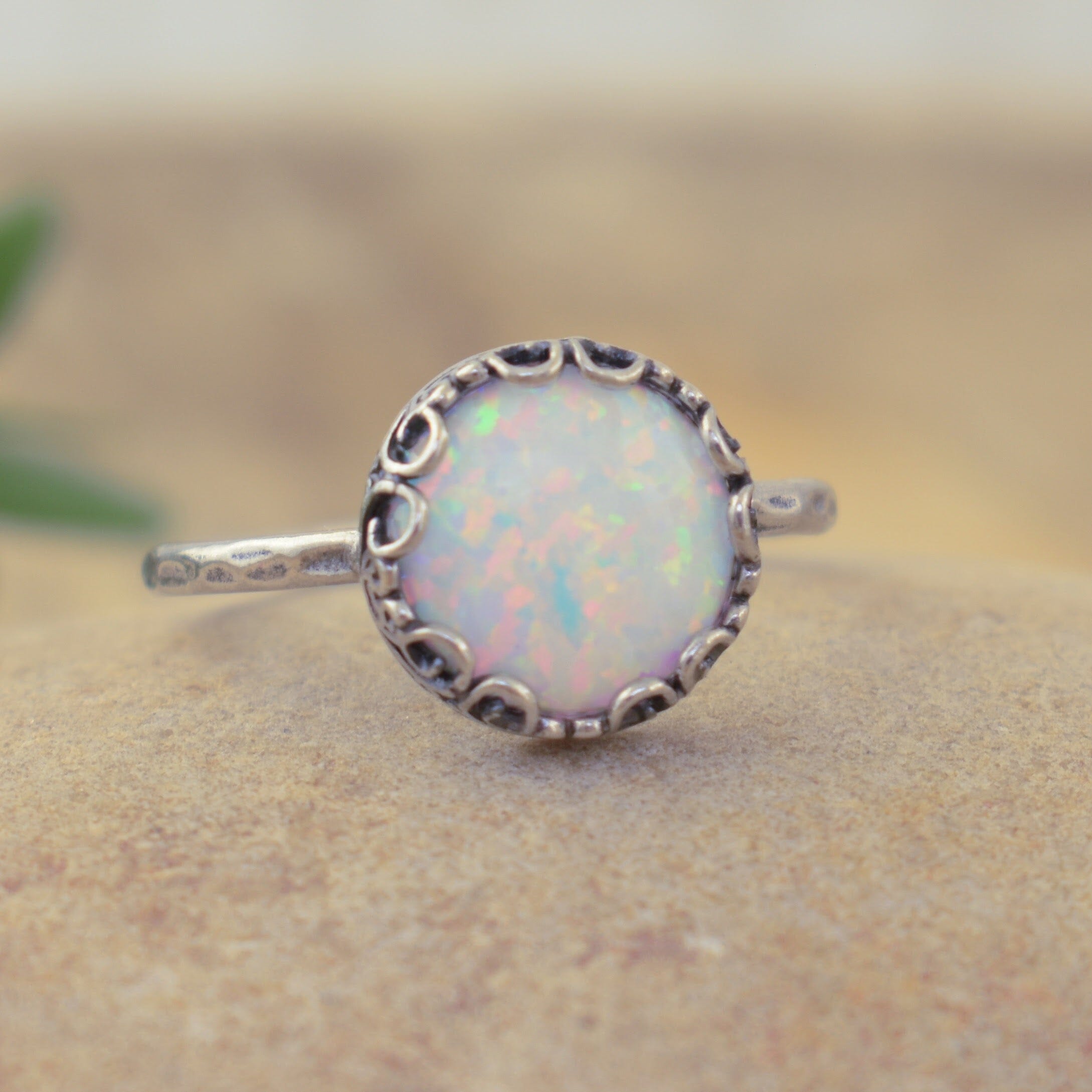 Sterling silver hand crafted ring