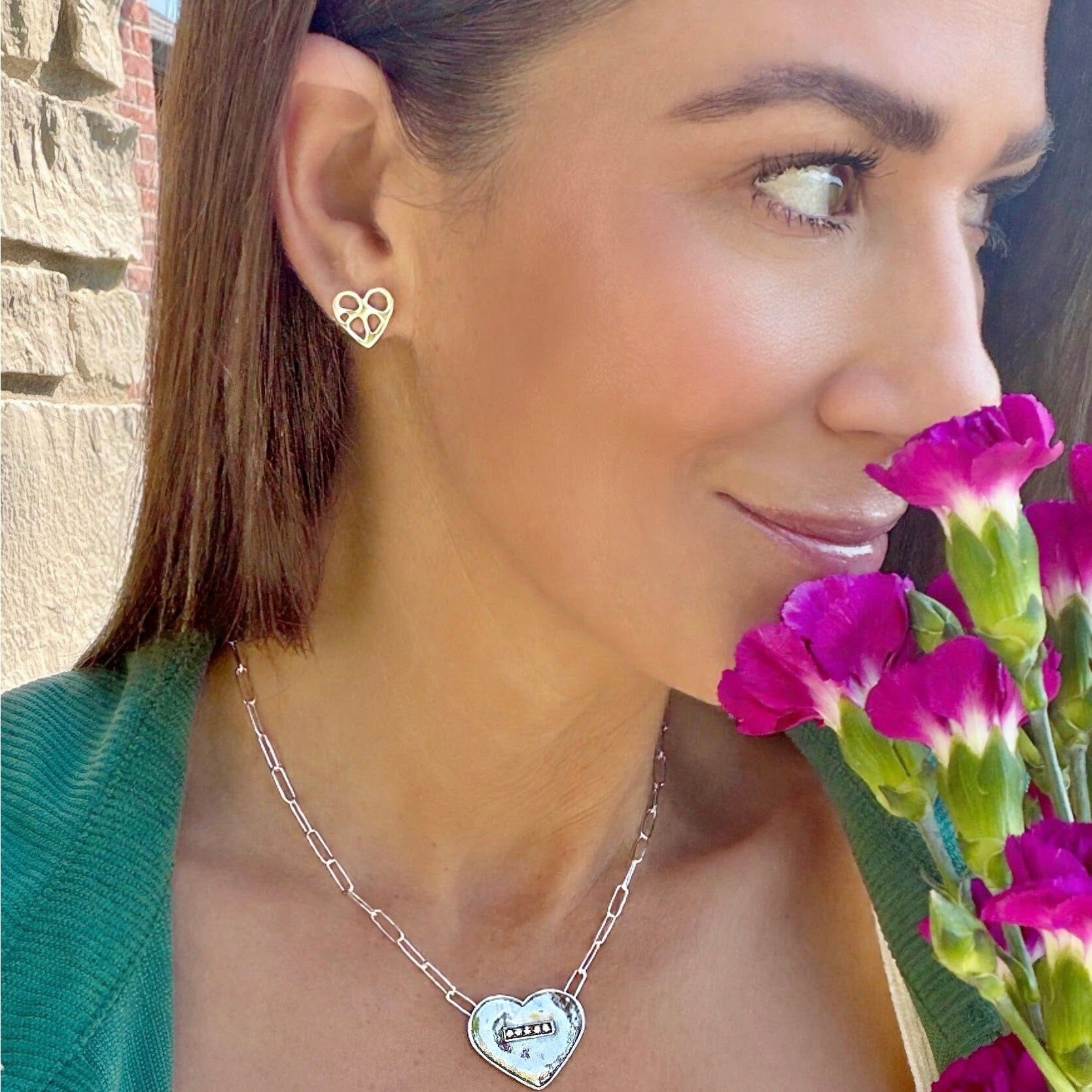 .925 sterling silver heart jewelry