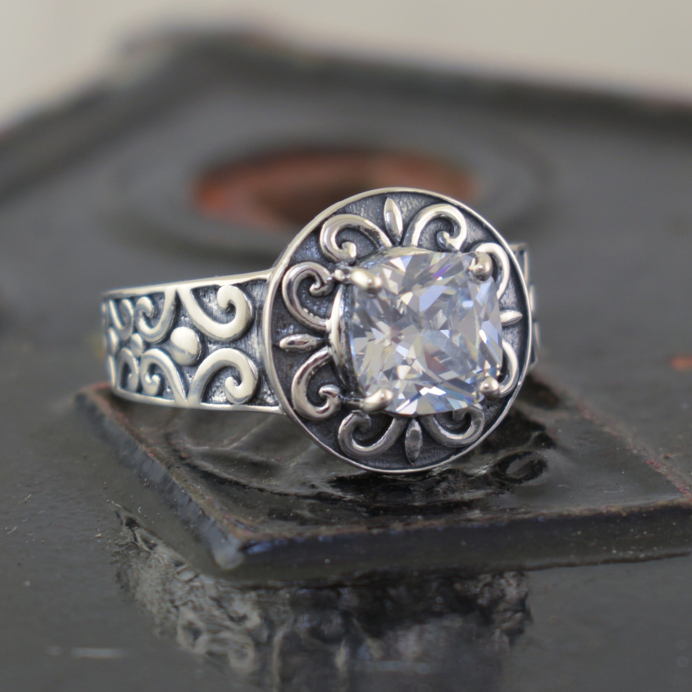 hand crafted sterling silver