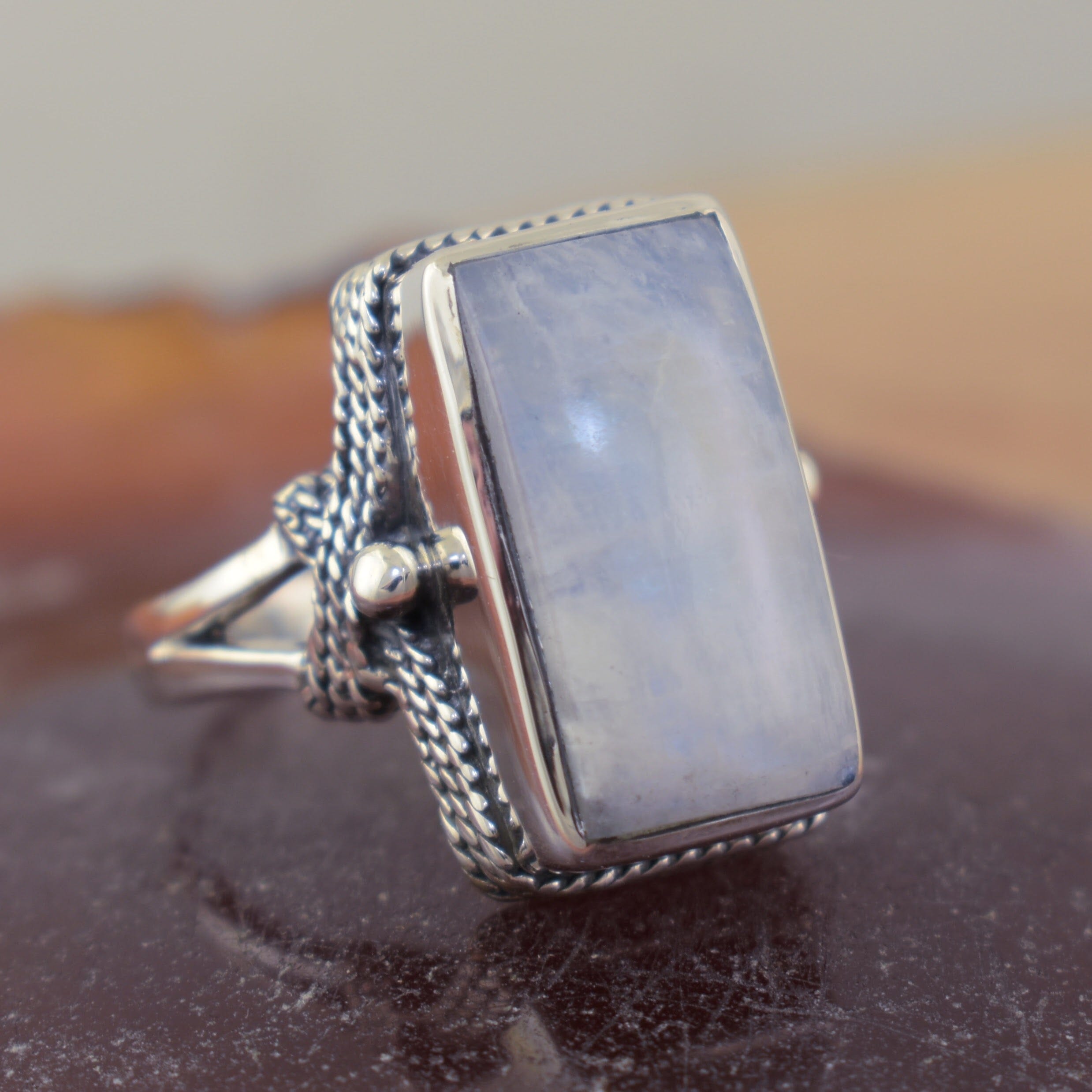 Sterling silver western style ring