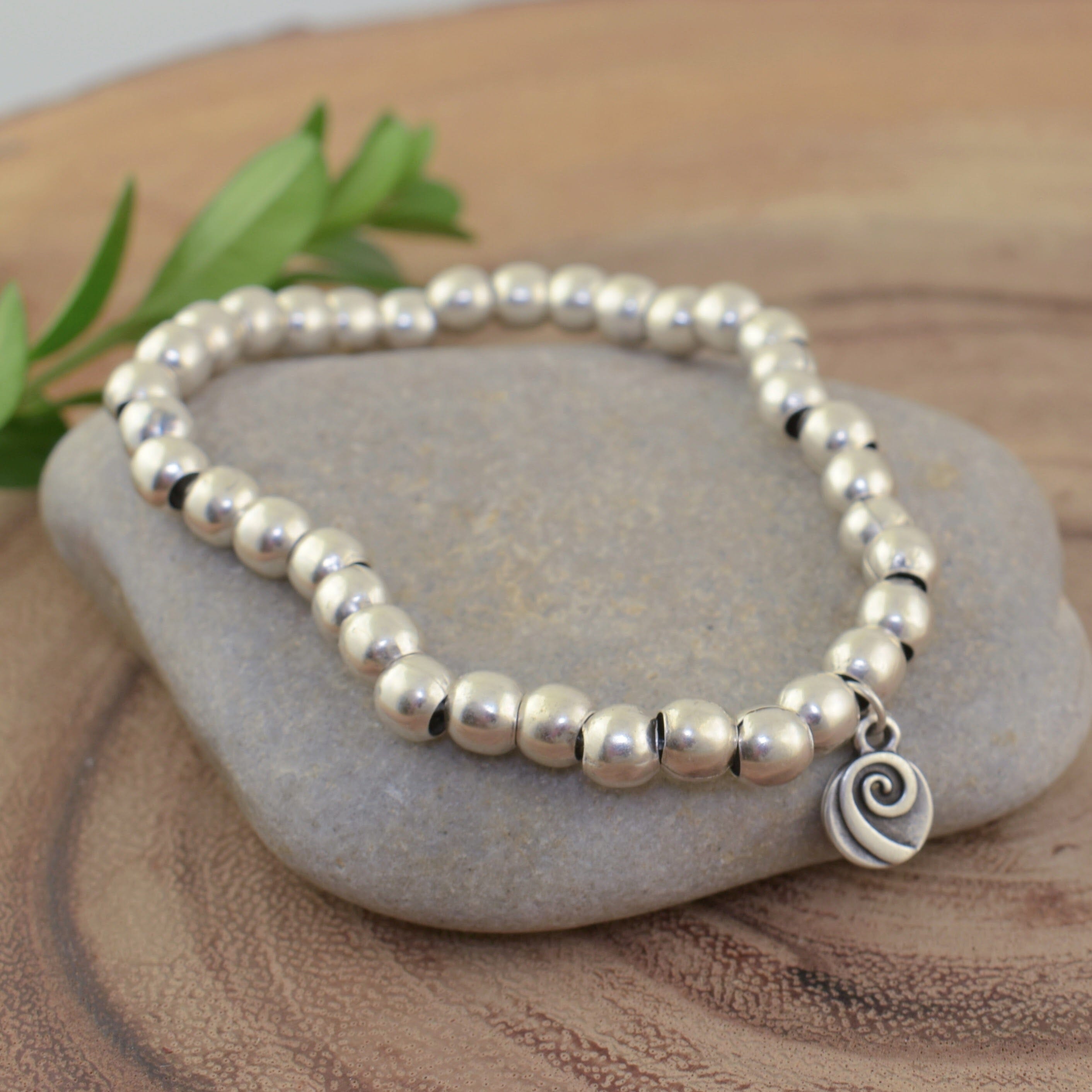 Zamak bead bracelet