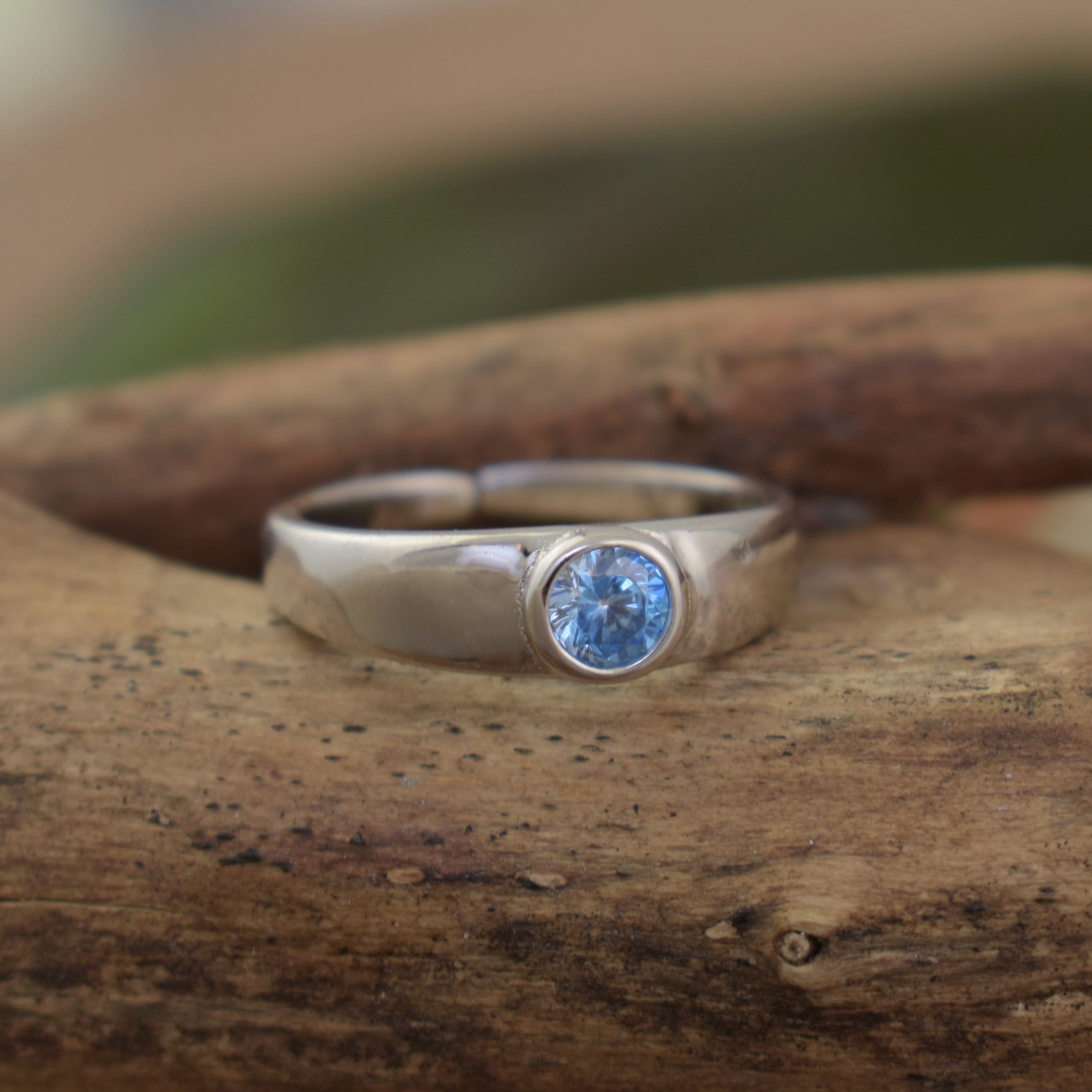 Sterling silver high polished toe ring