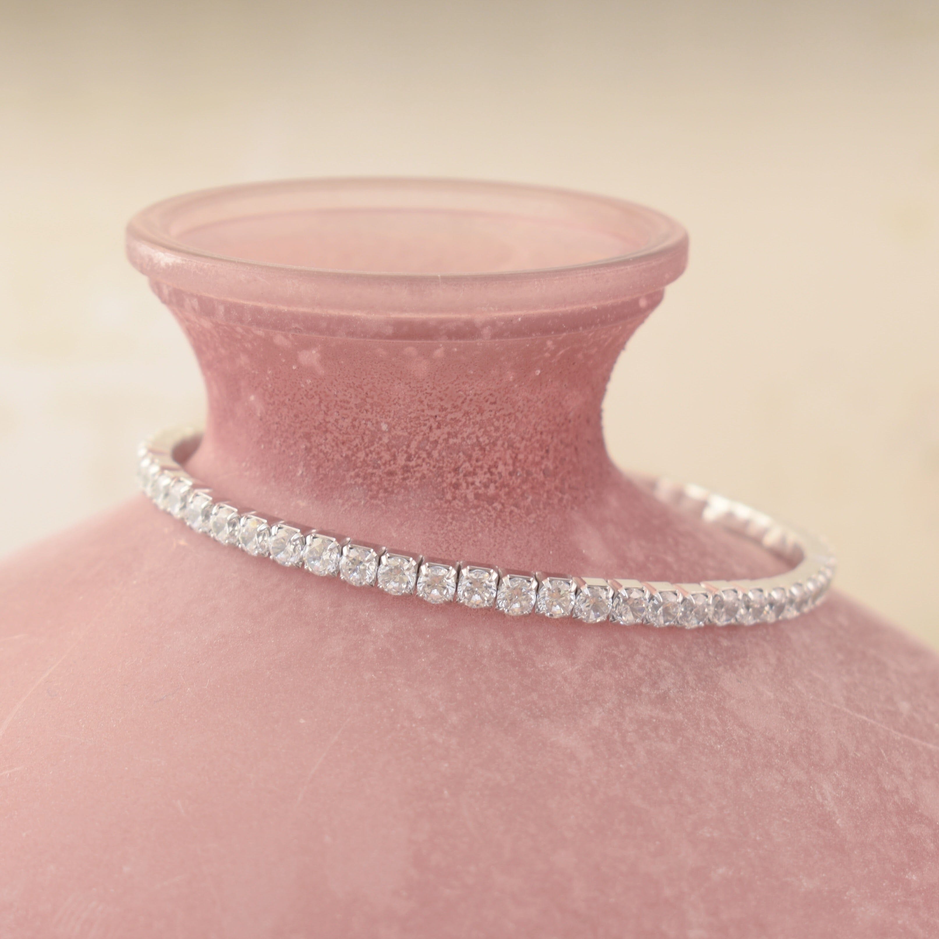 Tennis Bracelet - 3.3mm Stretch