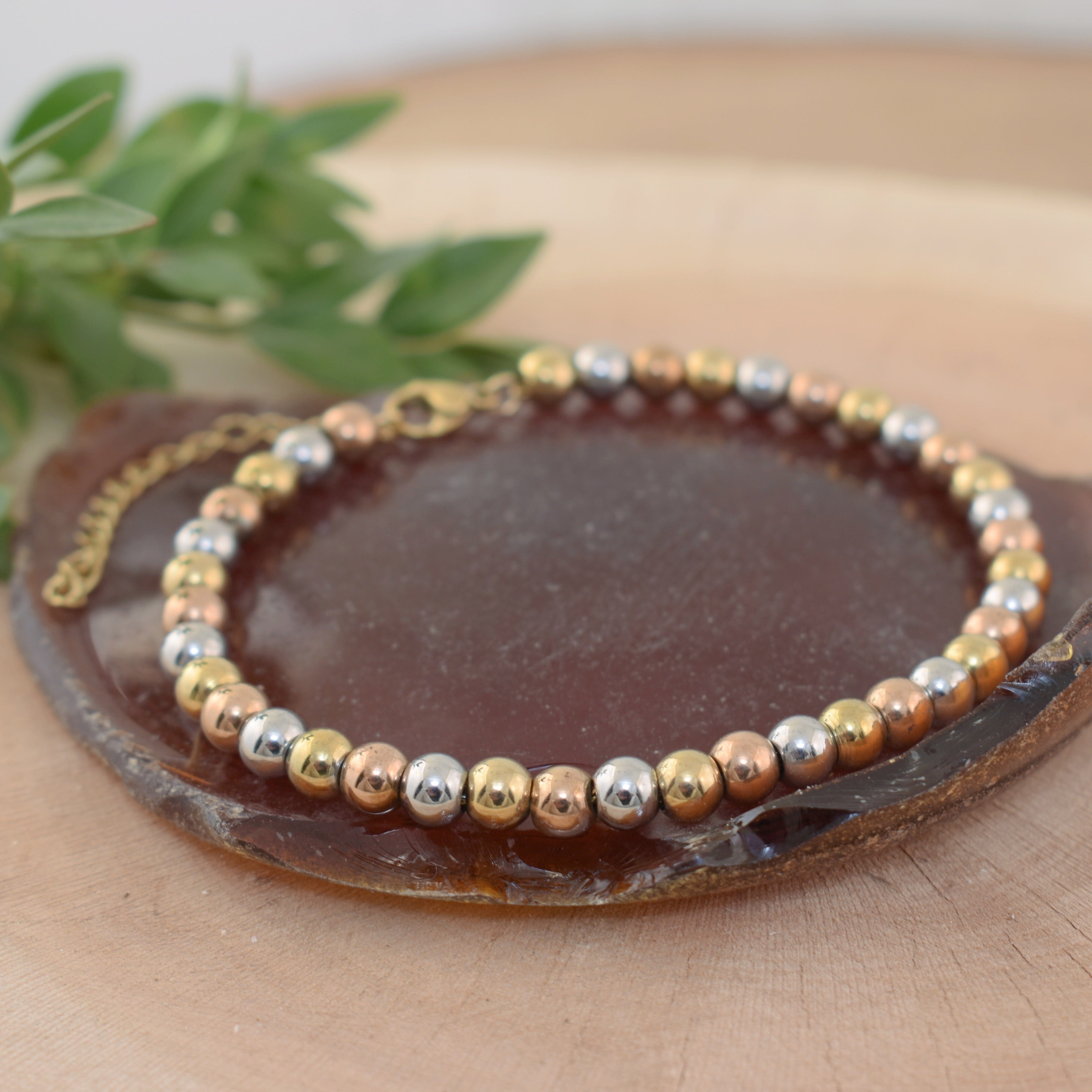 three tones bracelet